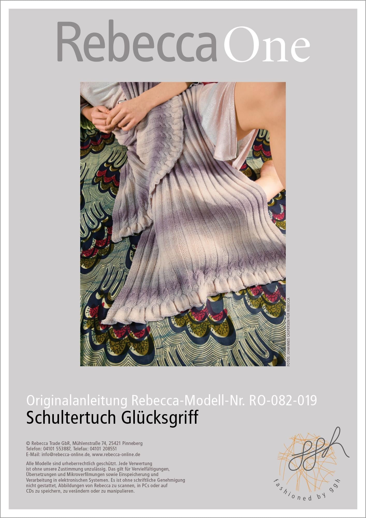 Anleitung - Schultertuch Glücksgriff - Rebecca - Online.de