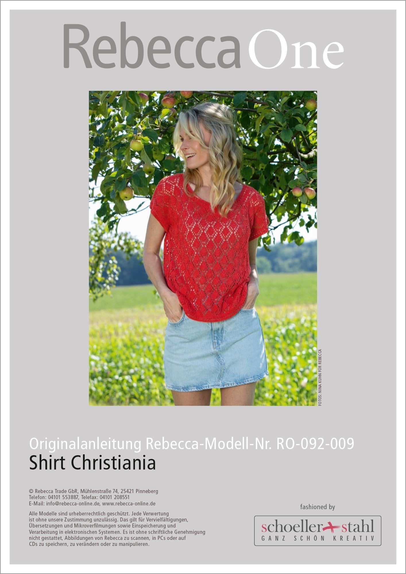 Anleitung - Shirt Christiania - Rebecca - Online.de