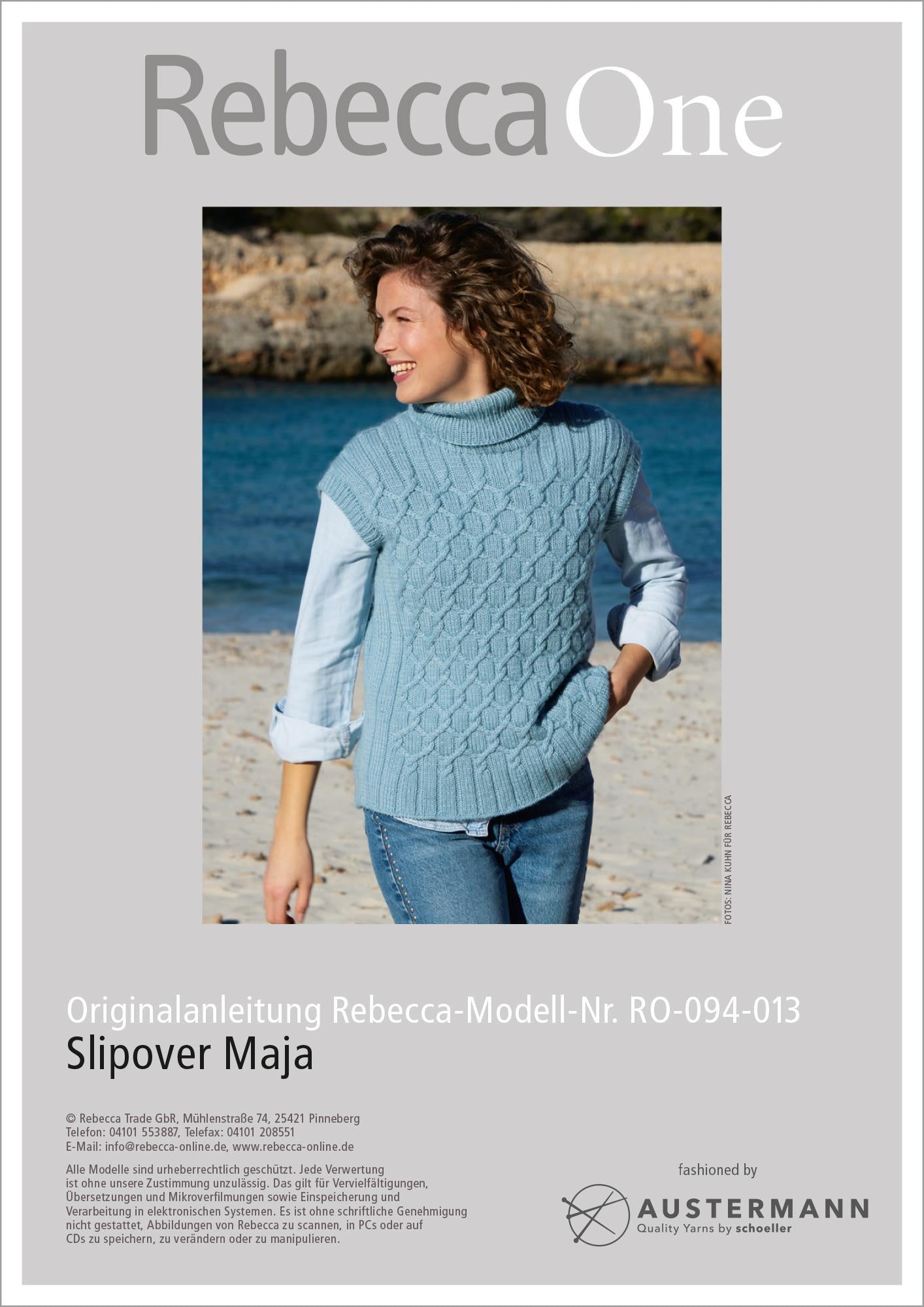 Anleitung - Slipover Maja - Rebecca - Online.de