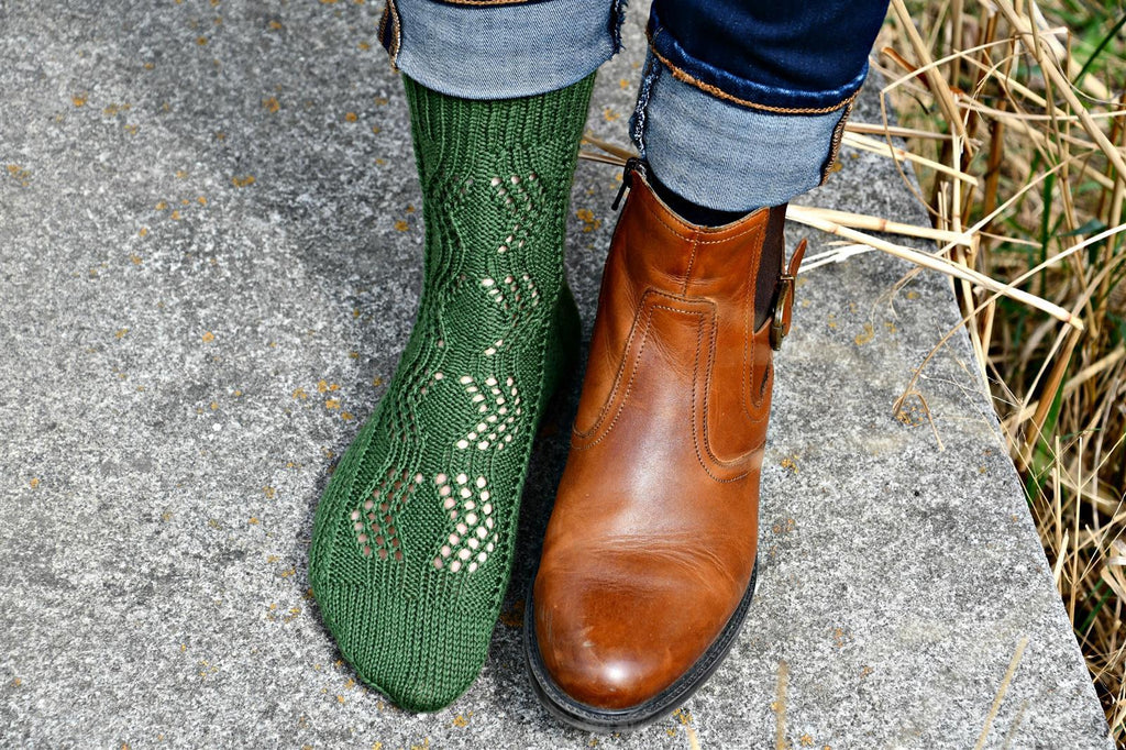 Anleitung - Socken "Ivette" - Rebecca - Online.de