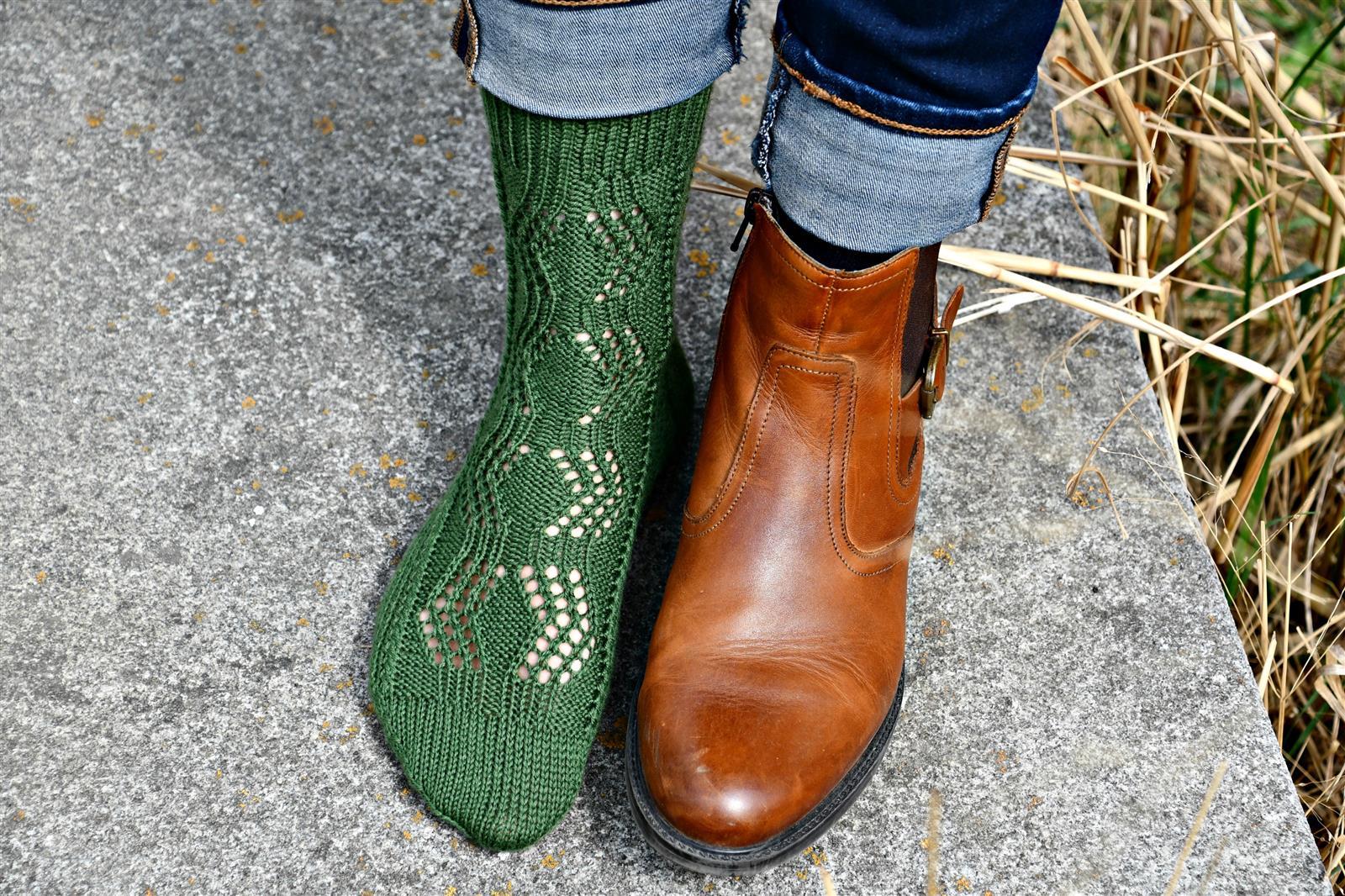 Anleitung - Socken "Ivette" - Rebecca - Online.de