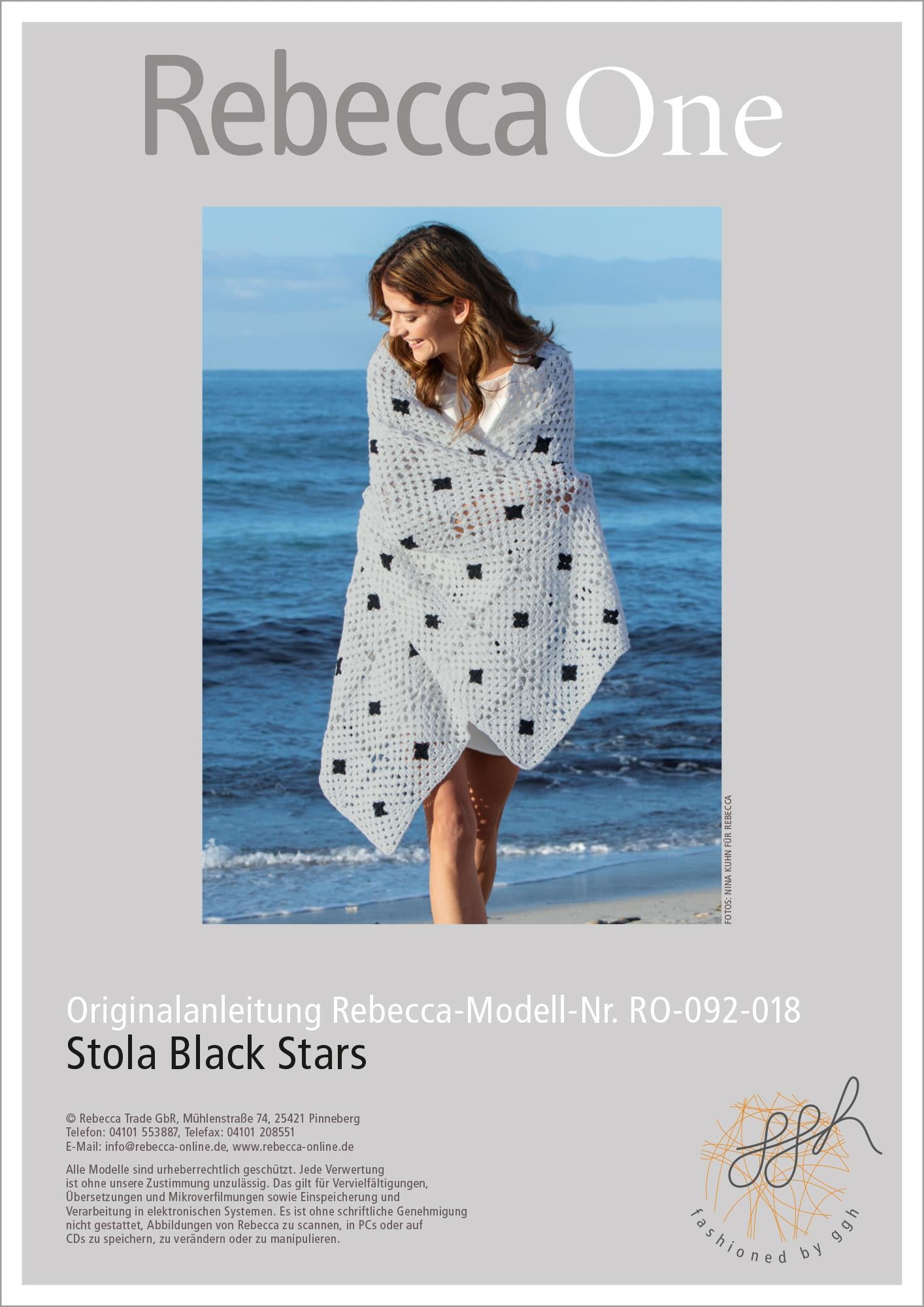 Anleitung - Stola Black Stars - Rebecca - Online.de
