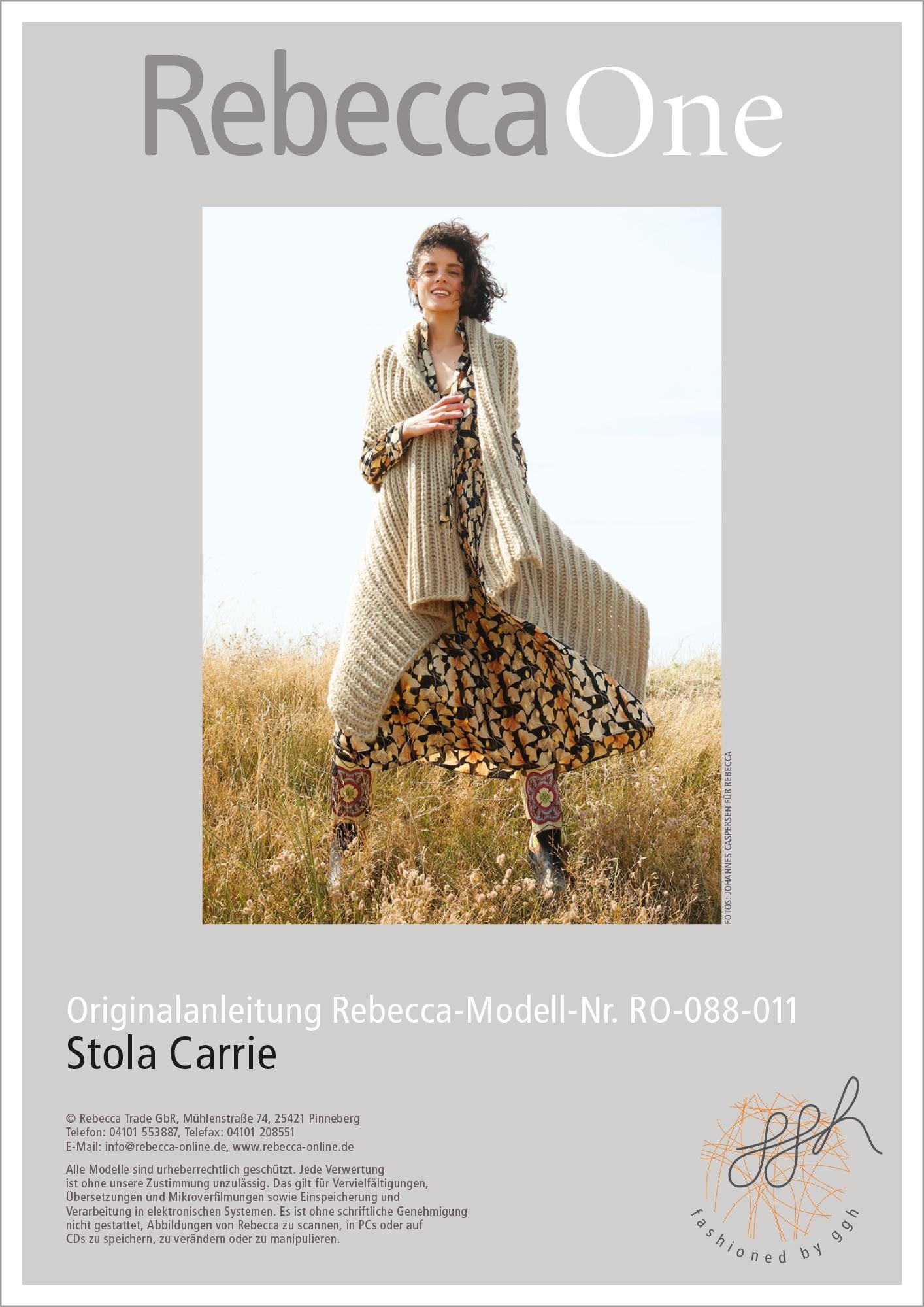 Anleitung - Stola Carrie - Rebecca - Online.de