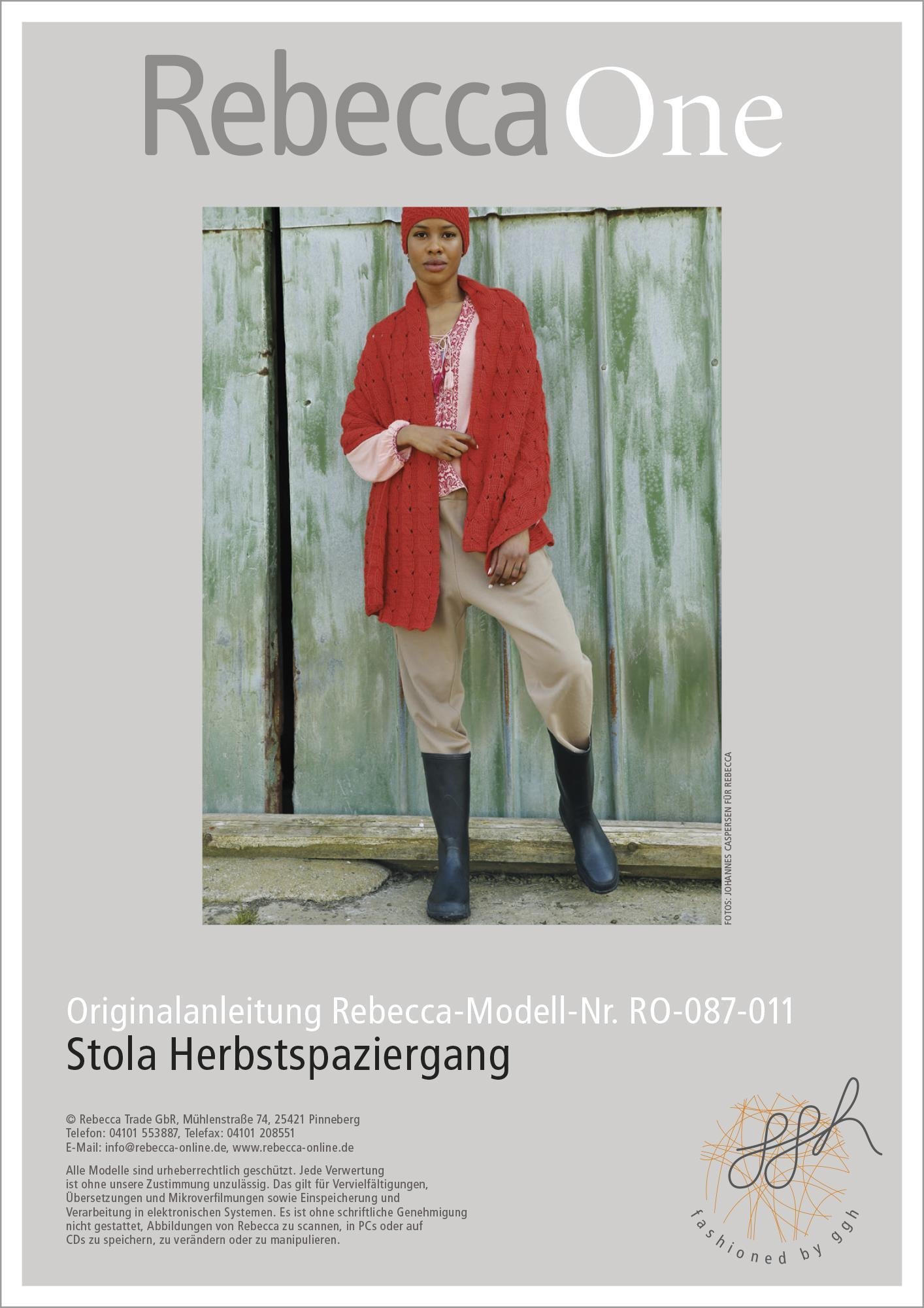 Anleitung - Stola Herbstspaziergang - Rebecca - Online.de