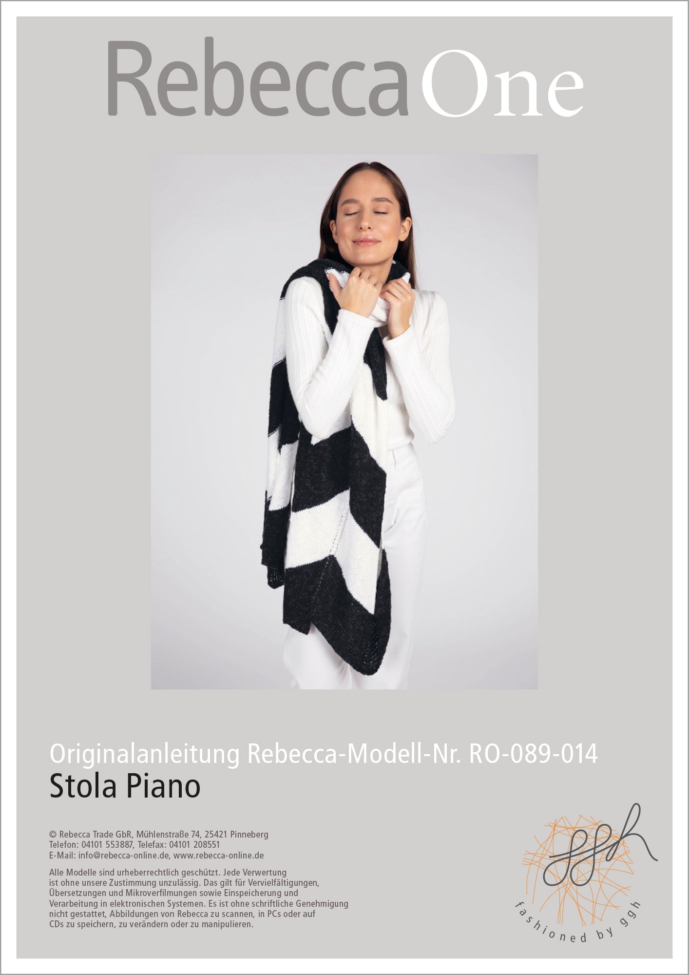 Anleitung - Stola Piano - Rebecca - Online.de