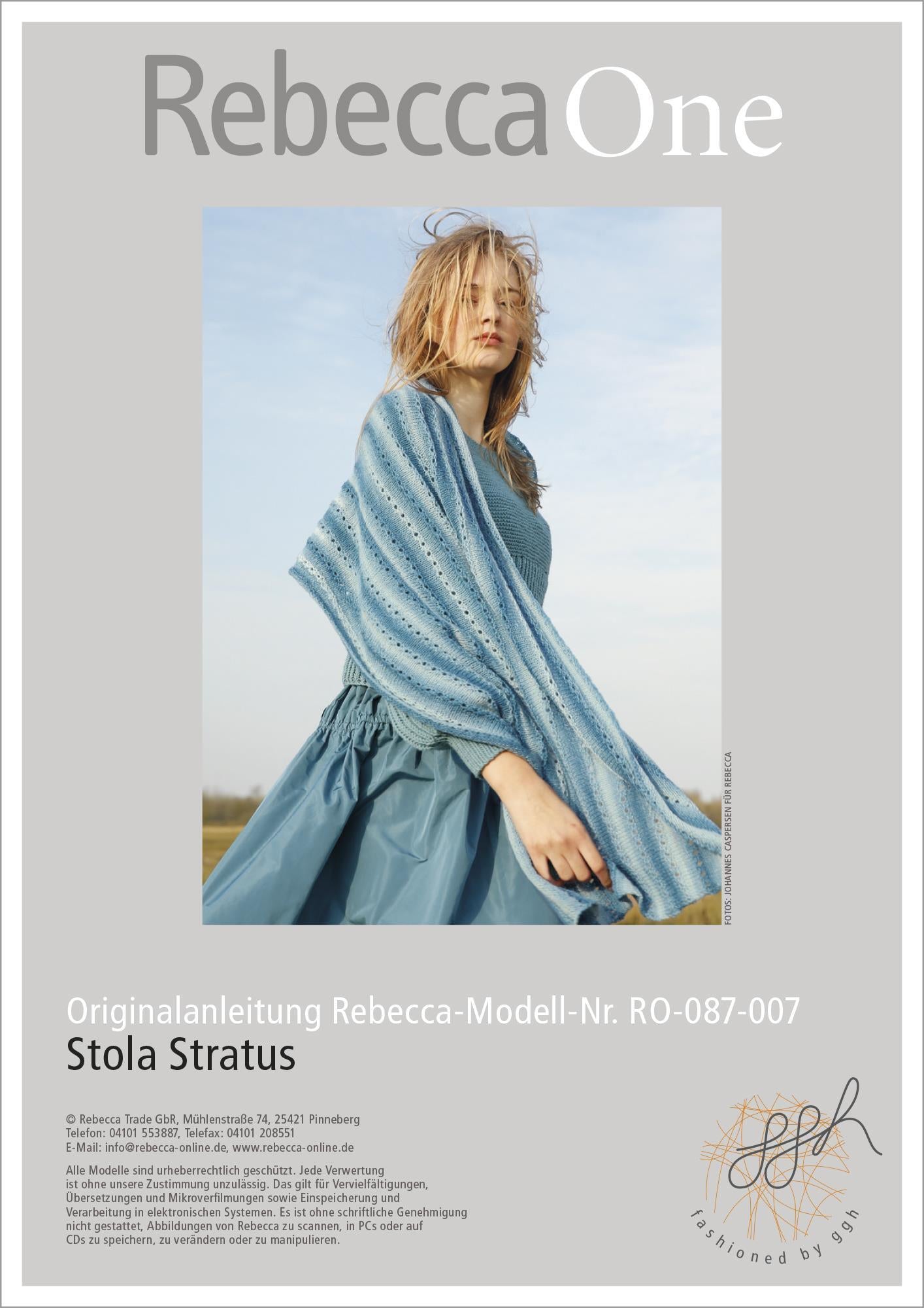 Anleitung - Stola Stratus - Rebecca - Online.de