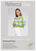Anleitung - Streifenpulli Daisy | rebecca - online.de