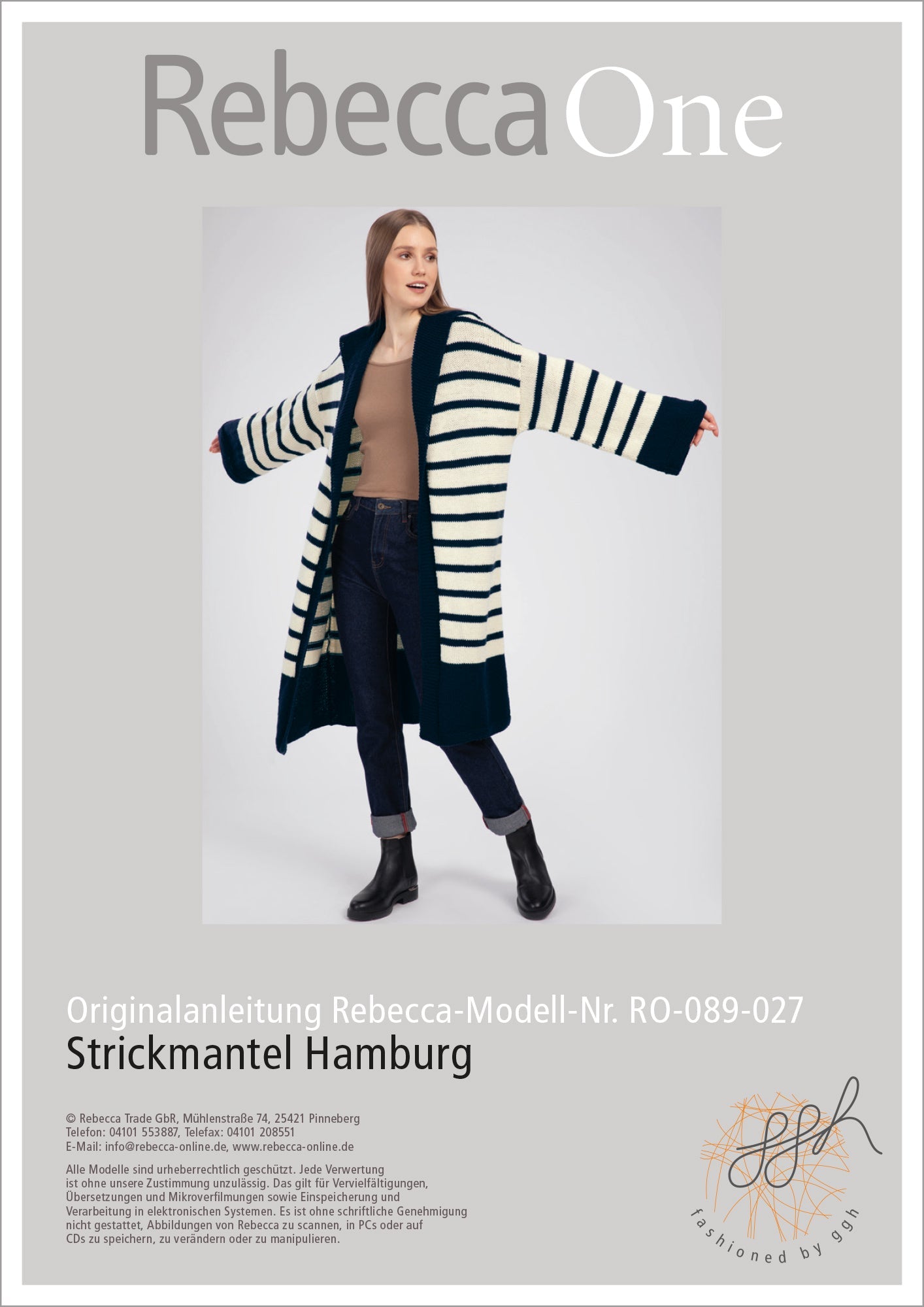 Anleitung - Strickmantel Hamburg - Rebecca - Online.de