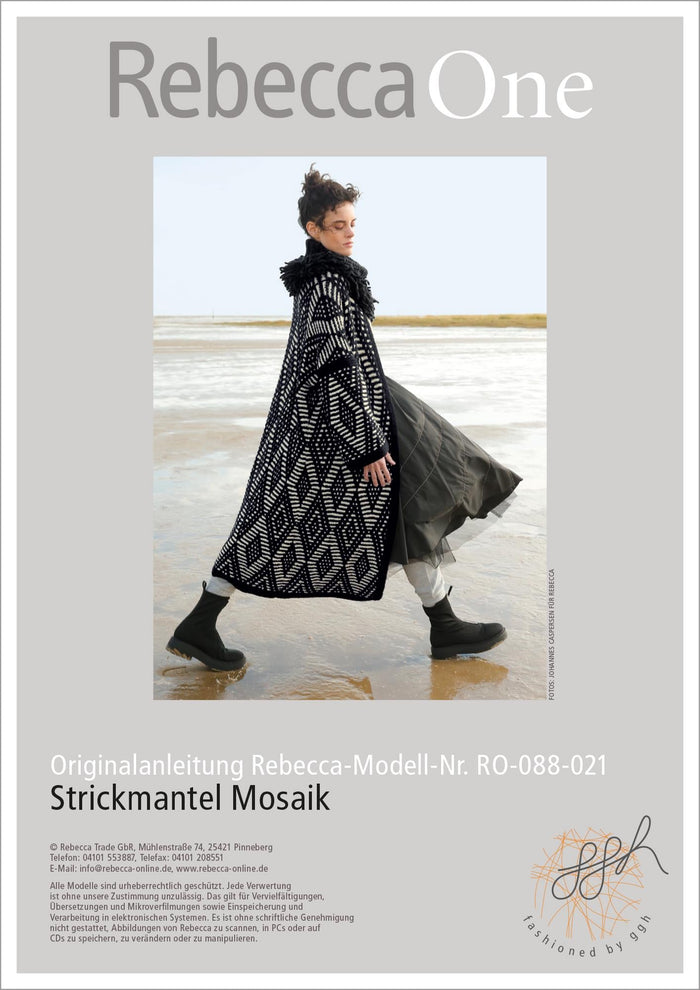 Instructions - Knitted Coat Mosaic