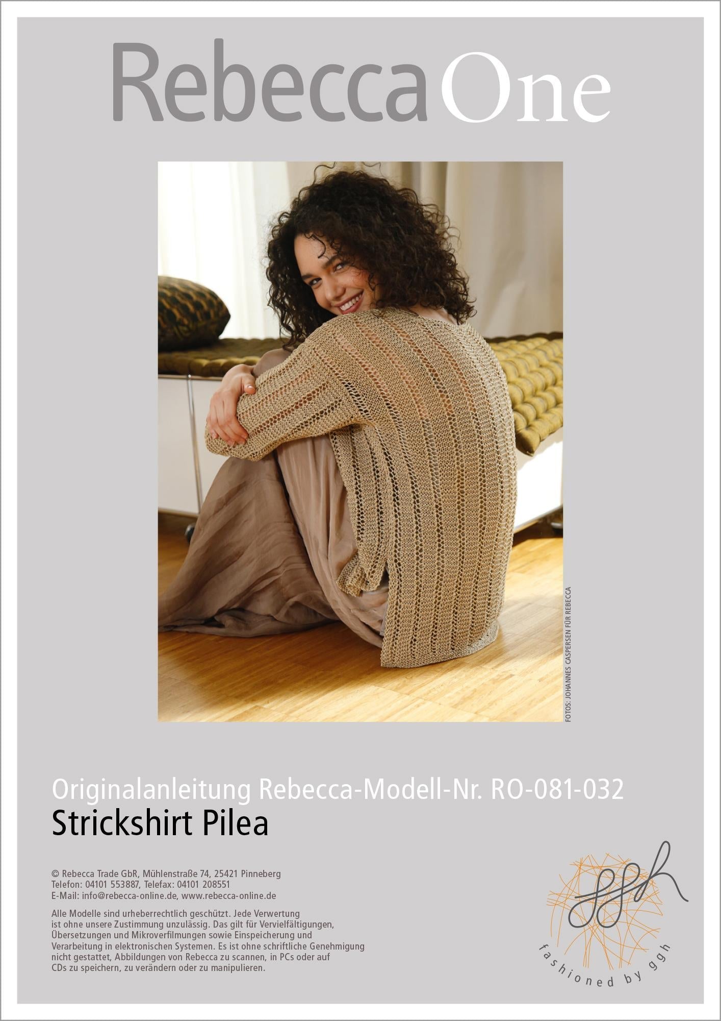 Anleitung - Strickshirt Pilea - Rebecca - Online.de