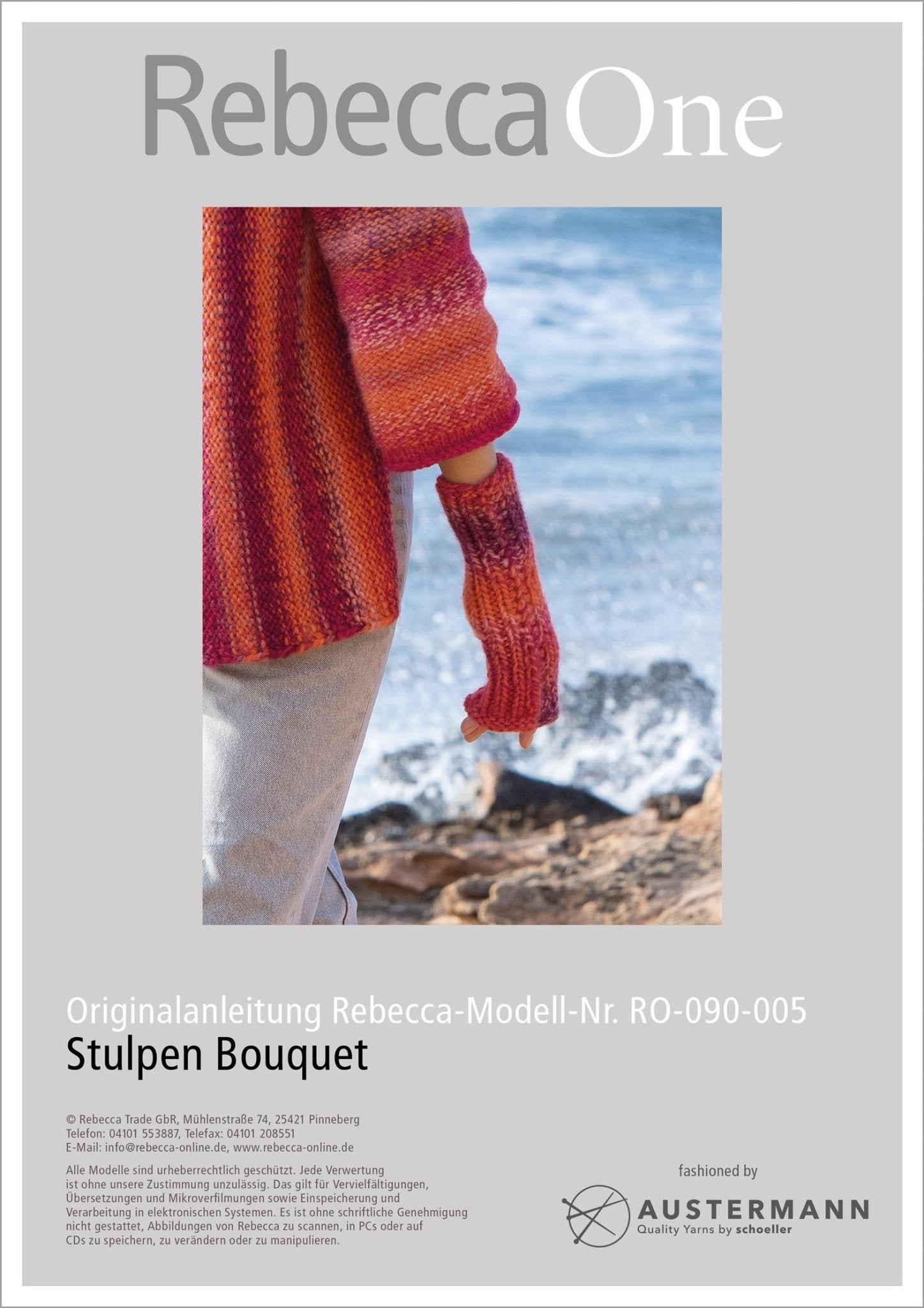 Anleitung - Stulpen Bouquet - Rebecca - Online.de