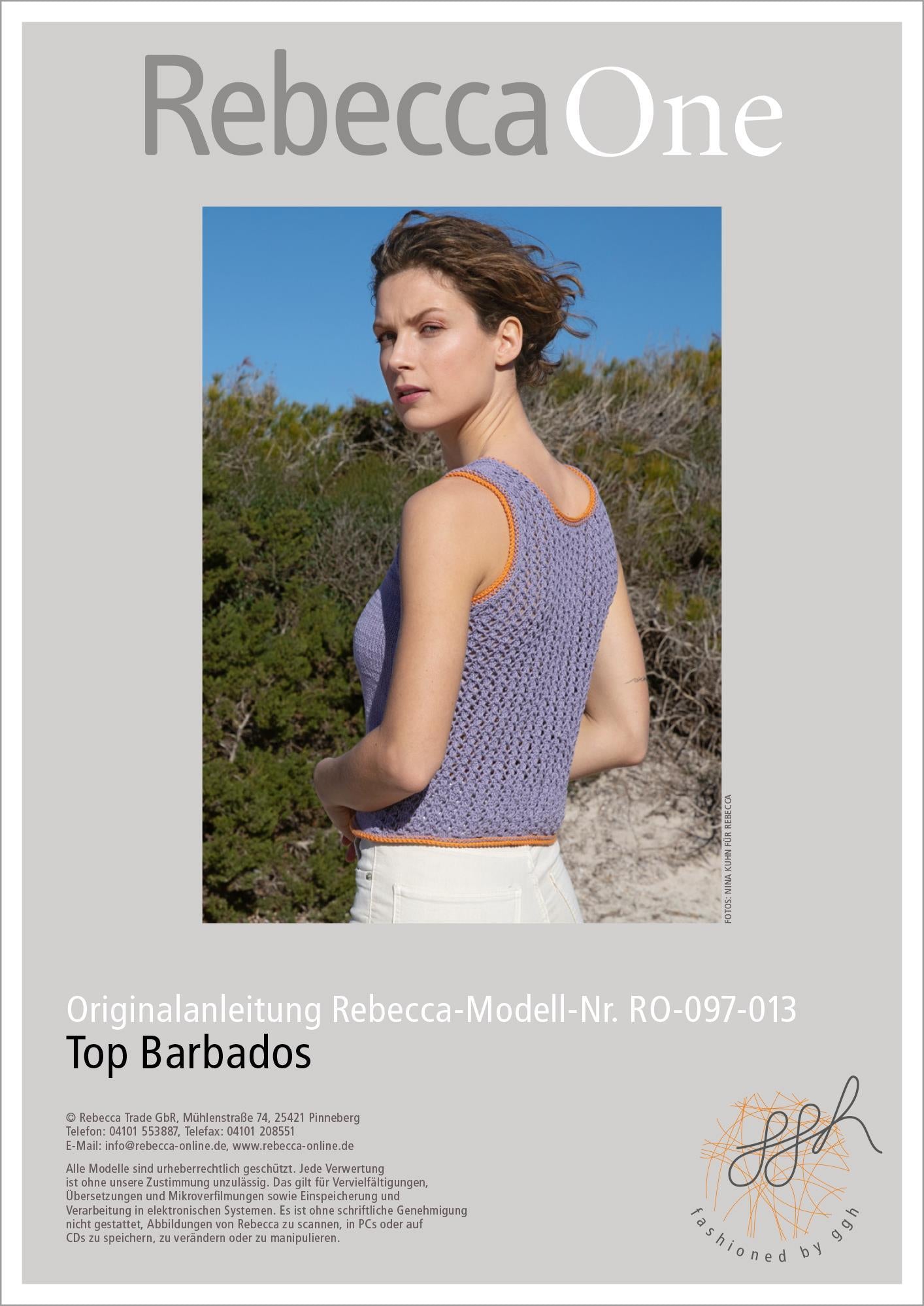 Anleitung - Top Barbados - Rebecca - Online.de