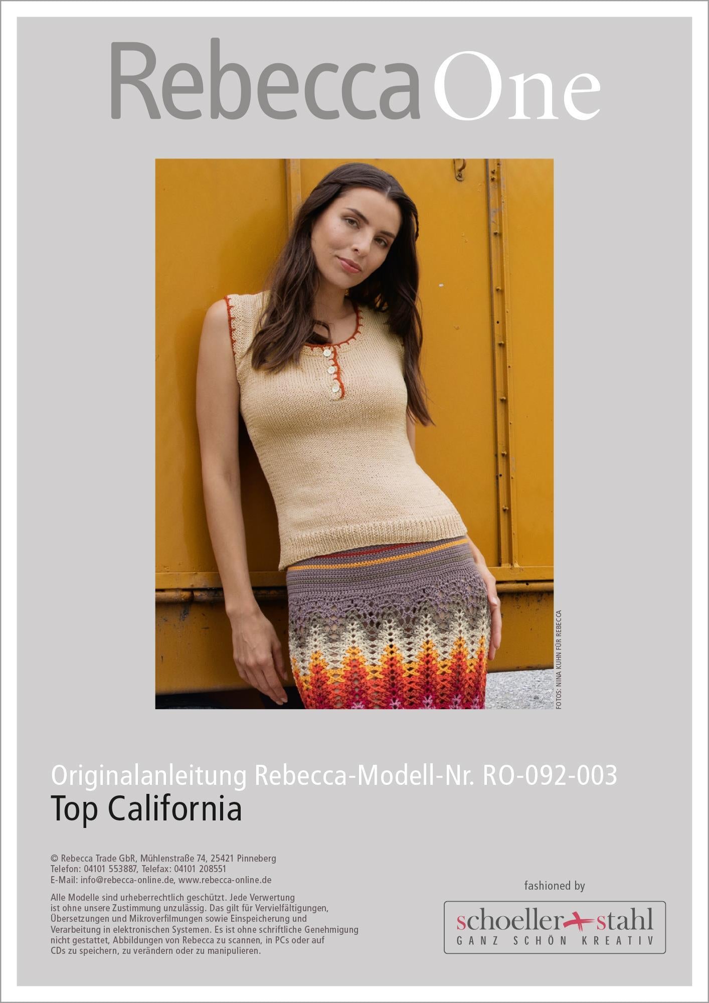 Anleitung - Top California - Rebecca - Online.de