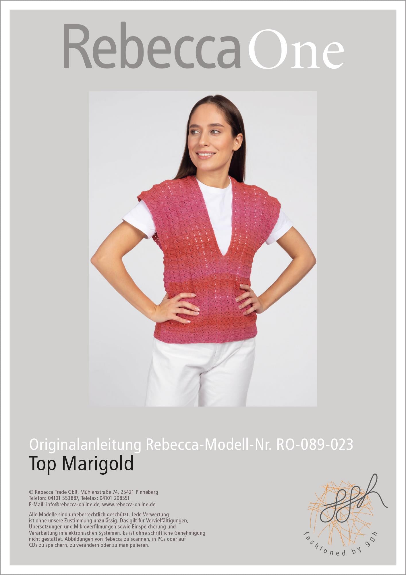 Anleitung - Top Marigold - Rebecca - Online.de