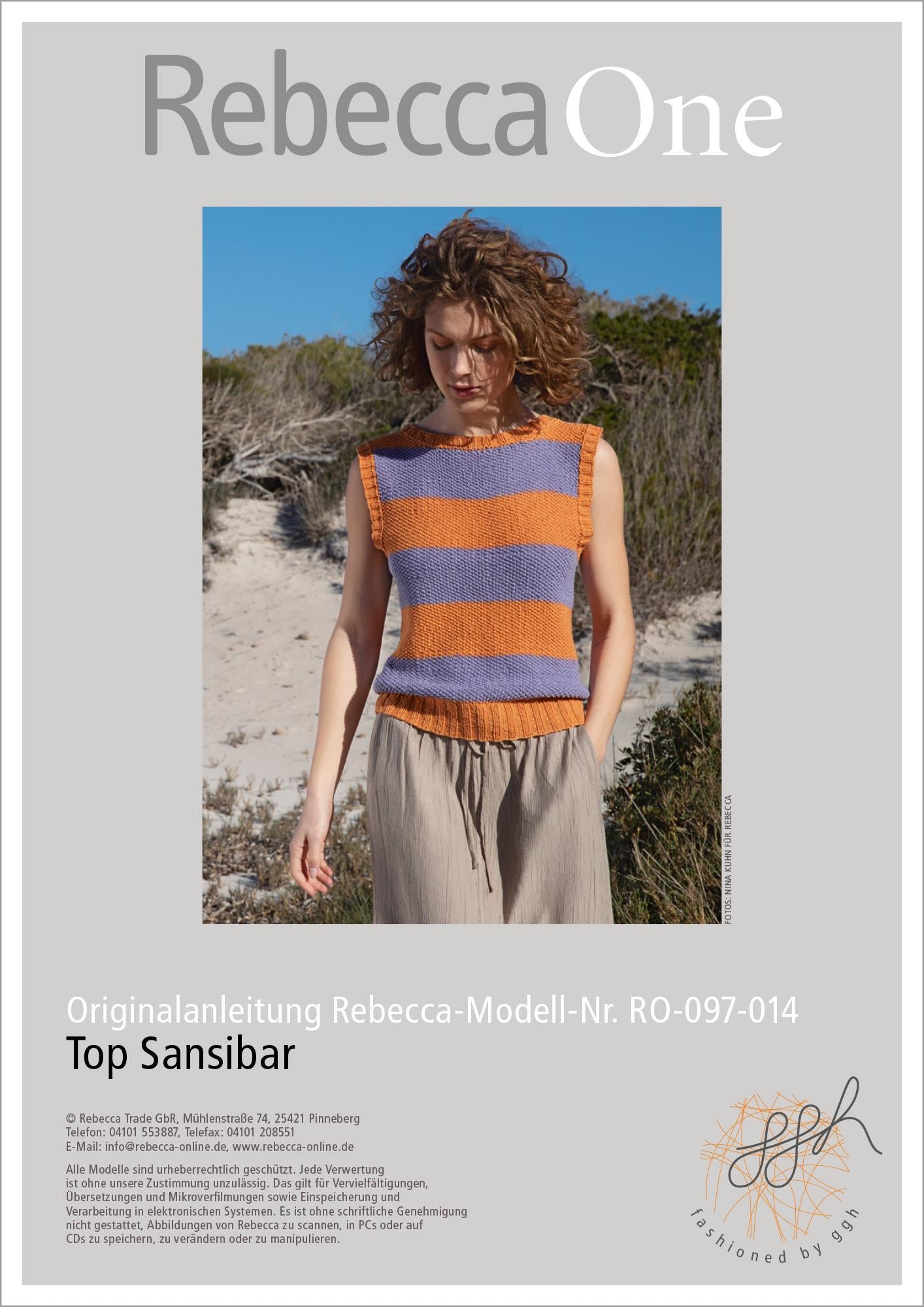 Anleitung - Top Sansibar - Rebecca - Online.de