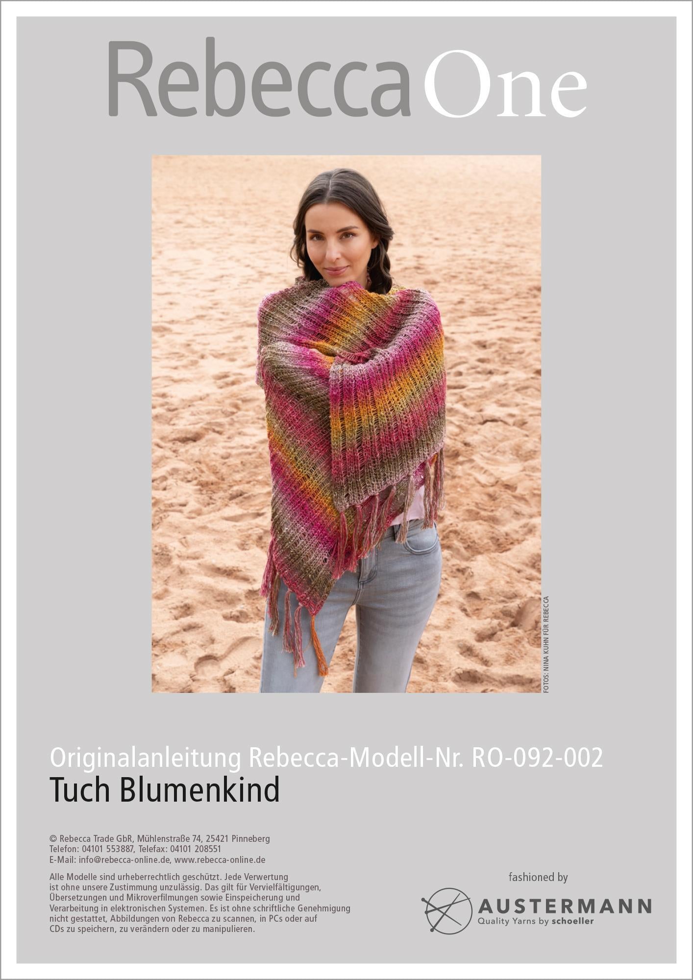 Anleitung - Tuch Blumenkind - Rebecca - Online.de