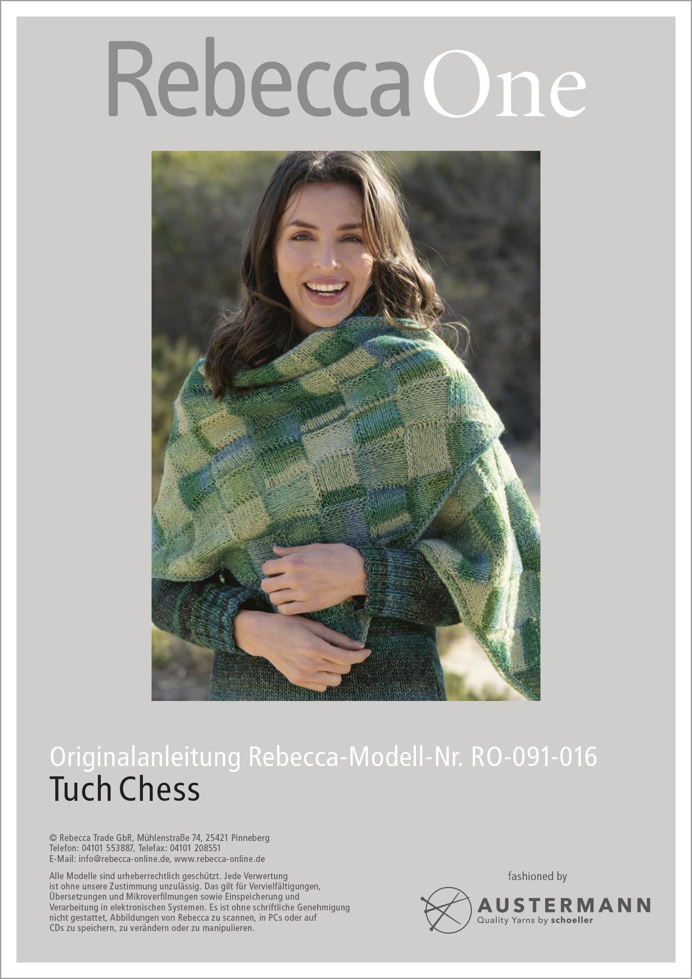 Anleitung - Tuch Chess - Rebecca - Online.de