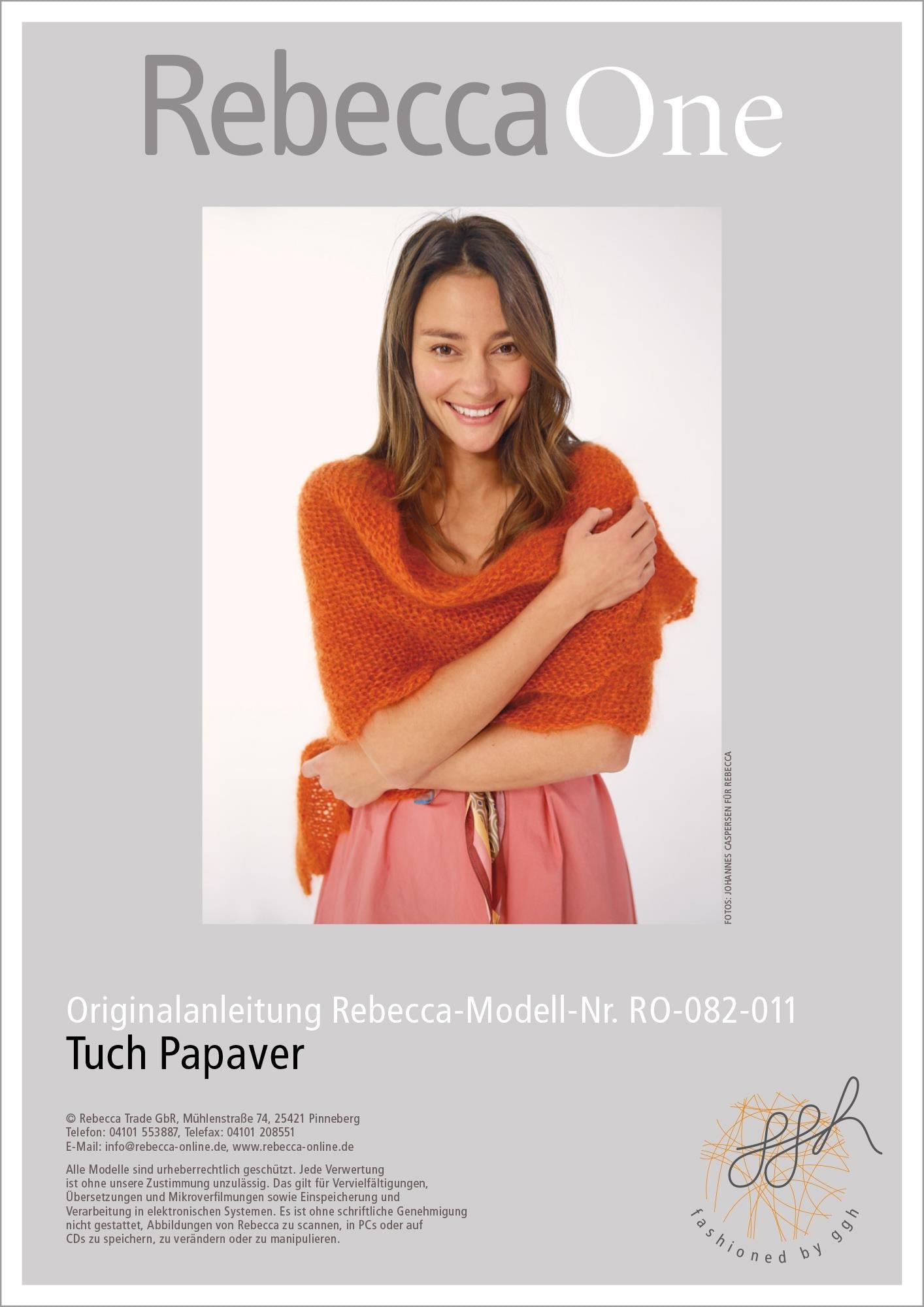 Anleitung - Tuch Papaver - Rebecca - Online.de