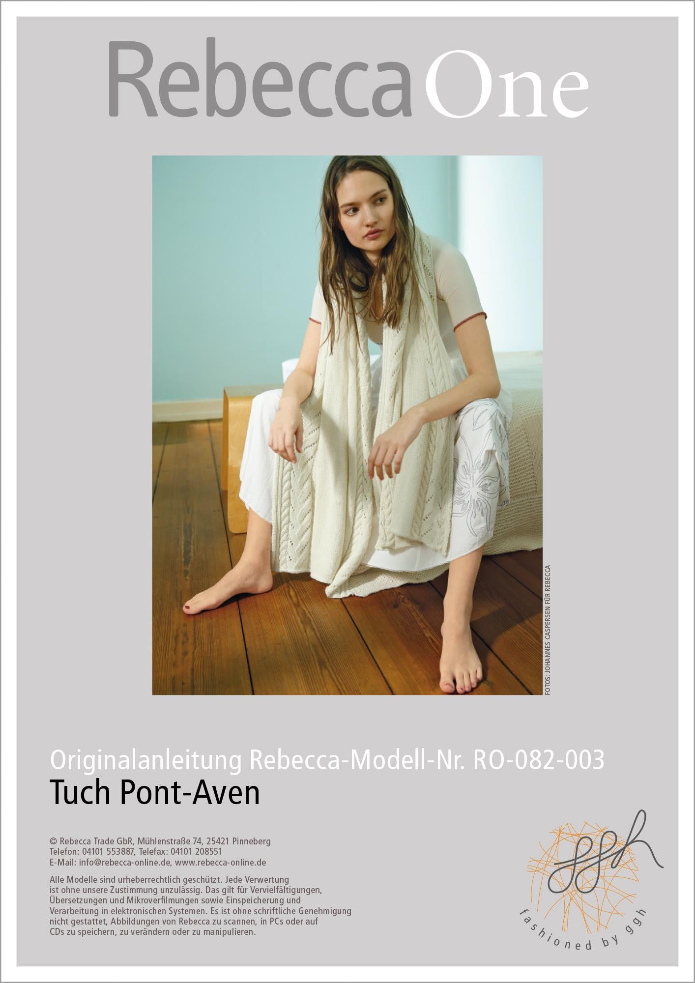 Anleitung - Tuch Pont - Aven - Rebecca - Online.de