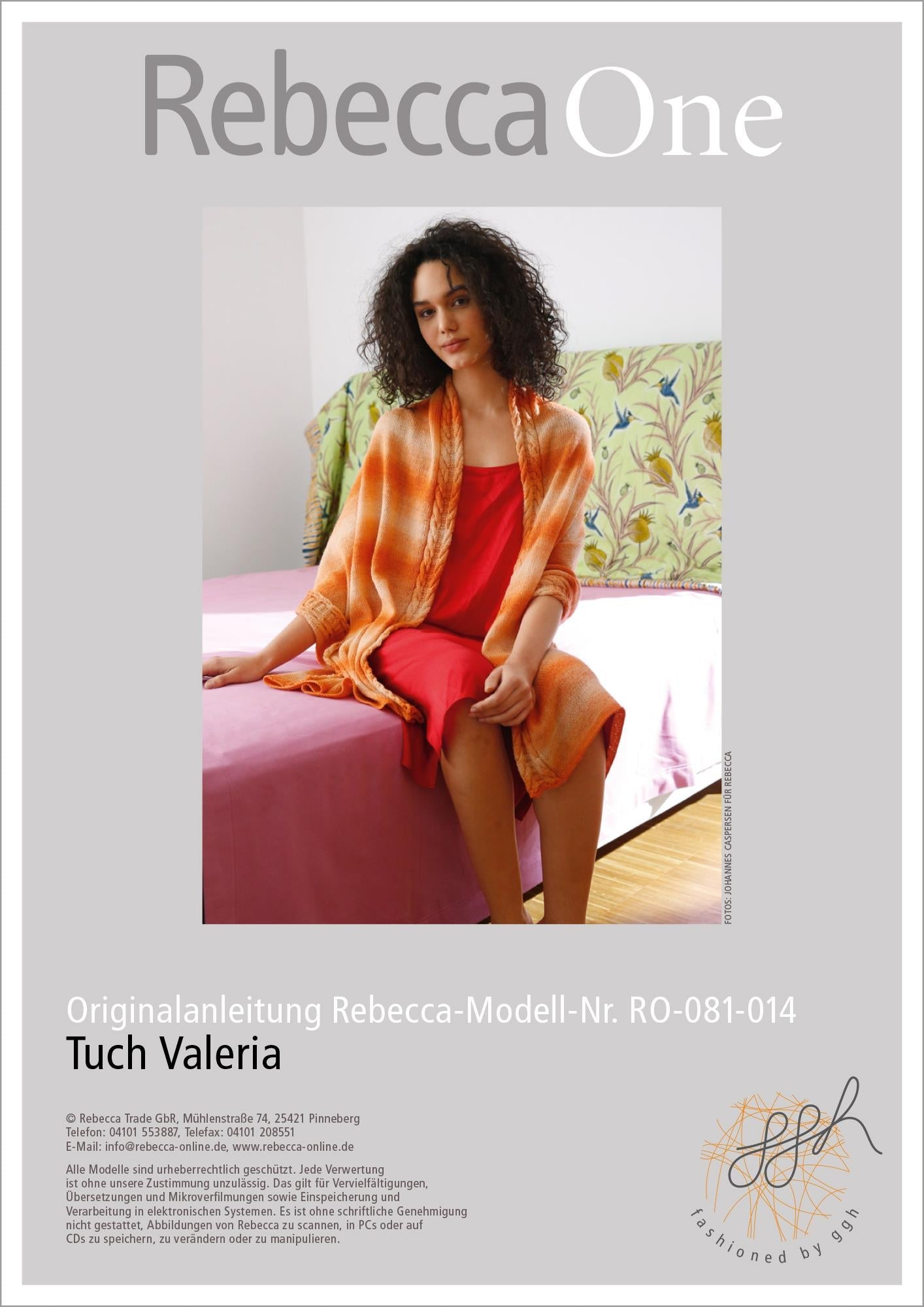 Anleitung - Tuch Valeria - Rebecca - Online.de