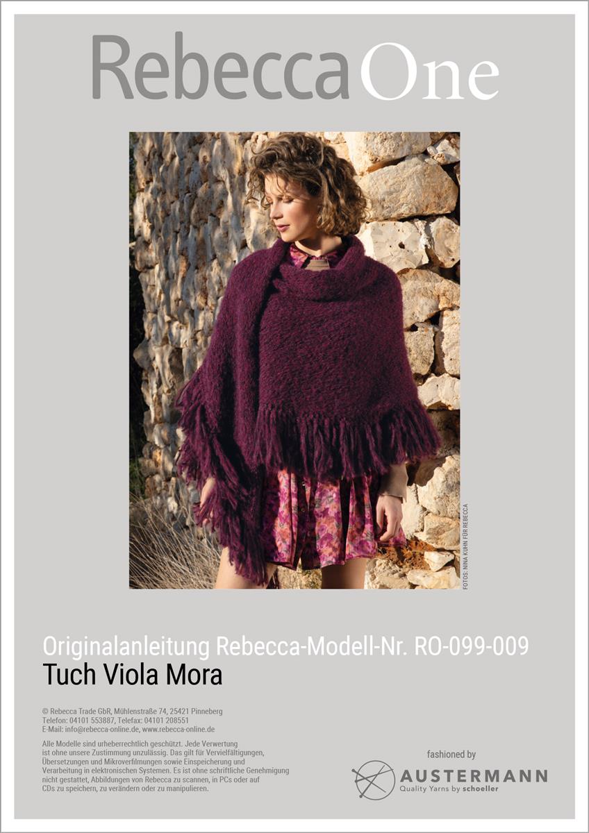Anleitung: Tuch Viola Mora - rebecca - online.de