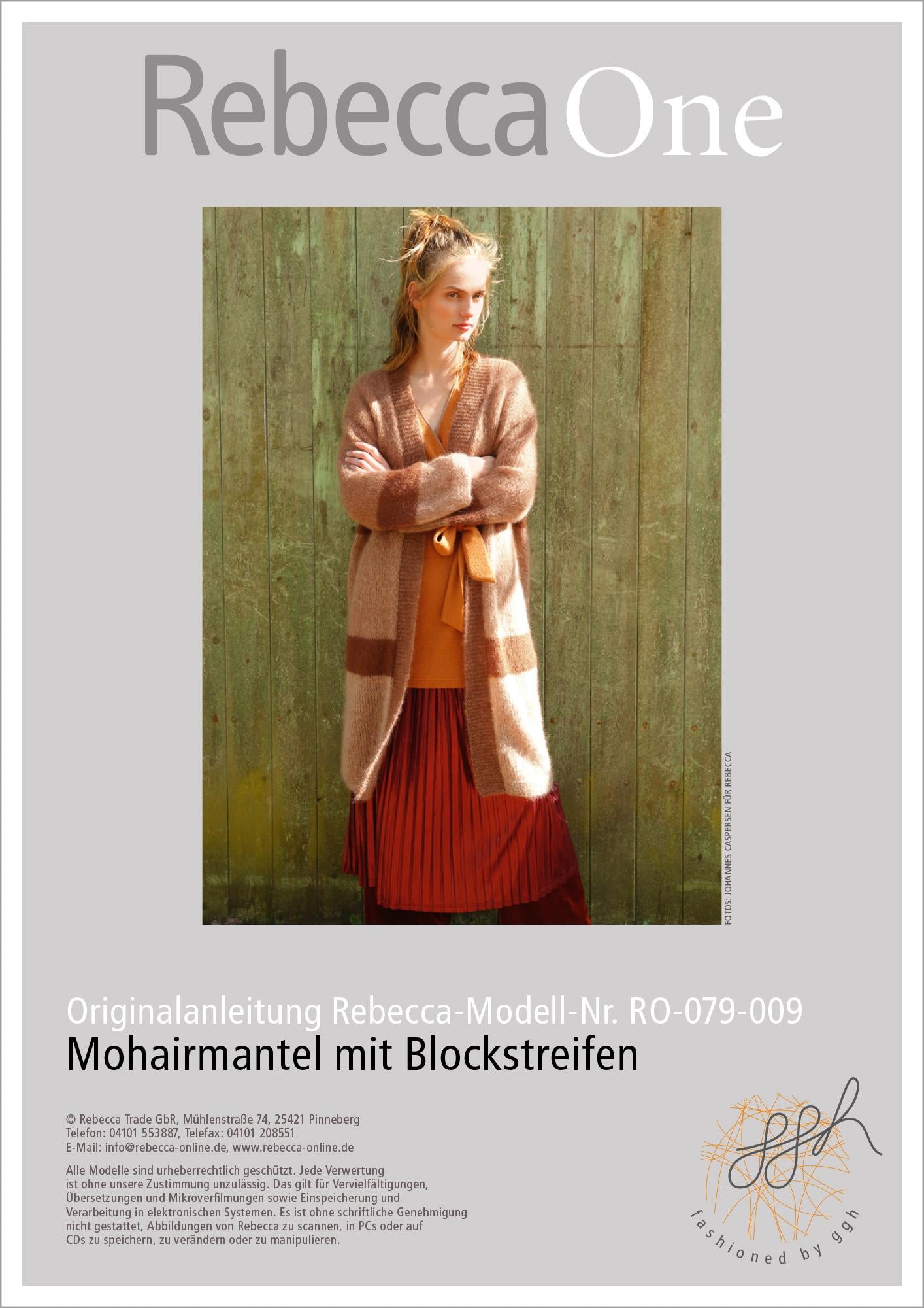 Anleitung - Weiter Mohairmantel - Rebecca - Online.de