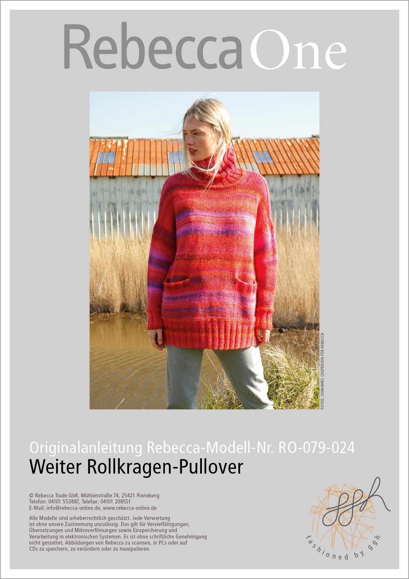 Anleitung - Weiter Rollkragen - Pullover - Rebecca - Online.de