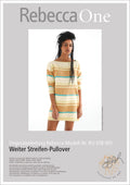 Anleitung - Weiter Streifen - Pullover | rebecca - online.de