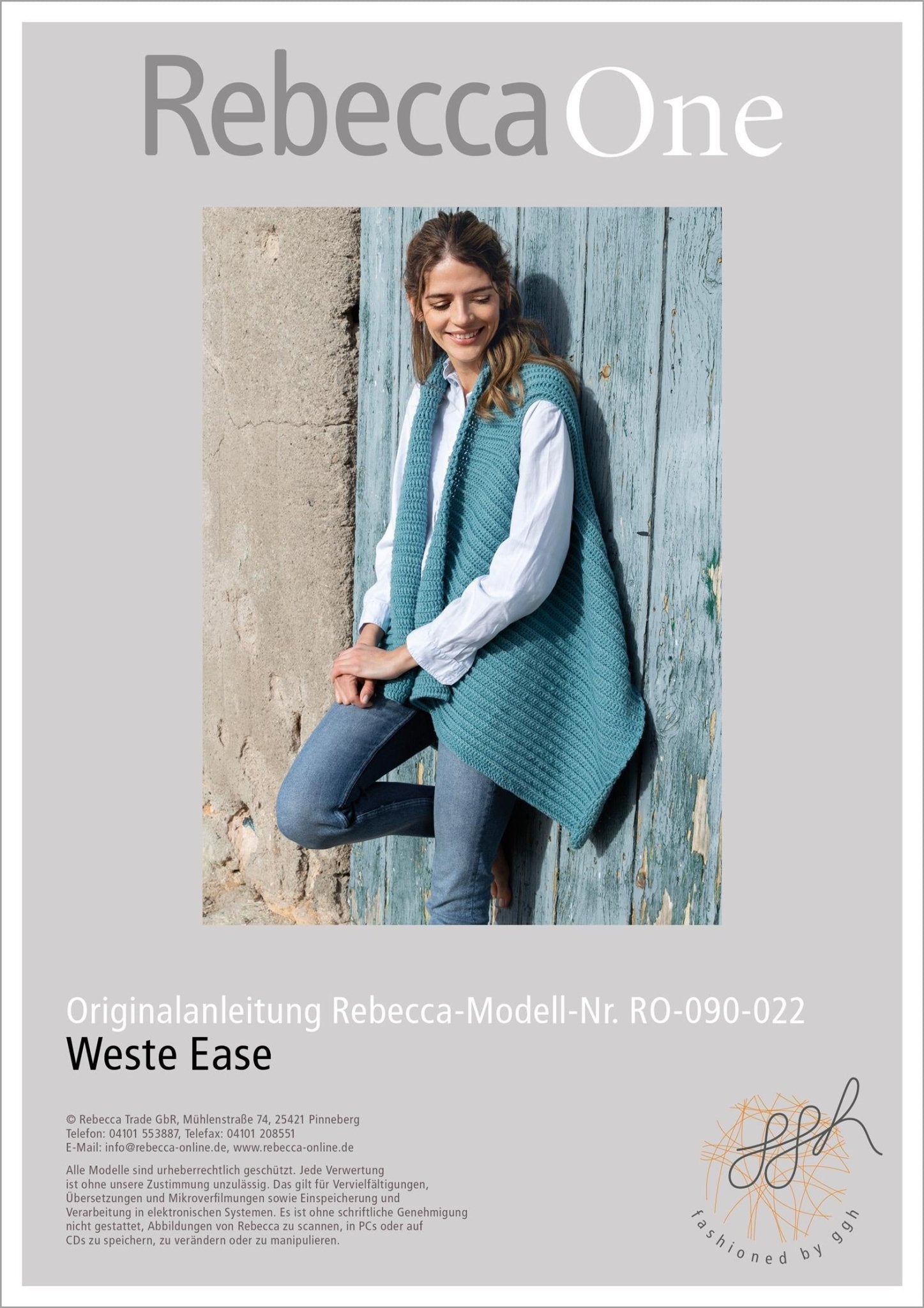 Anleitung - Weste Ease - Rebecca - Online.de