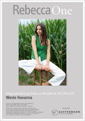 Anleitung - Weste Havanna | rebecca - online.de