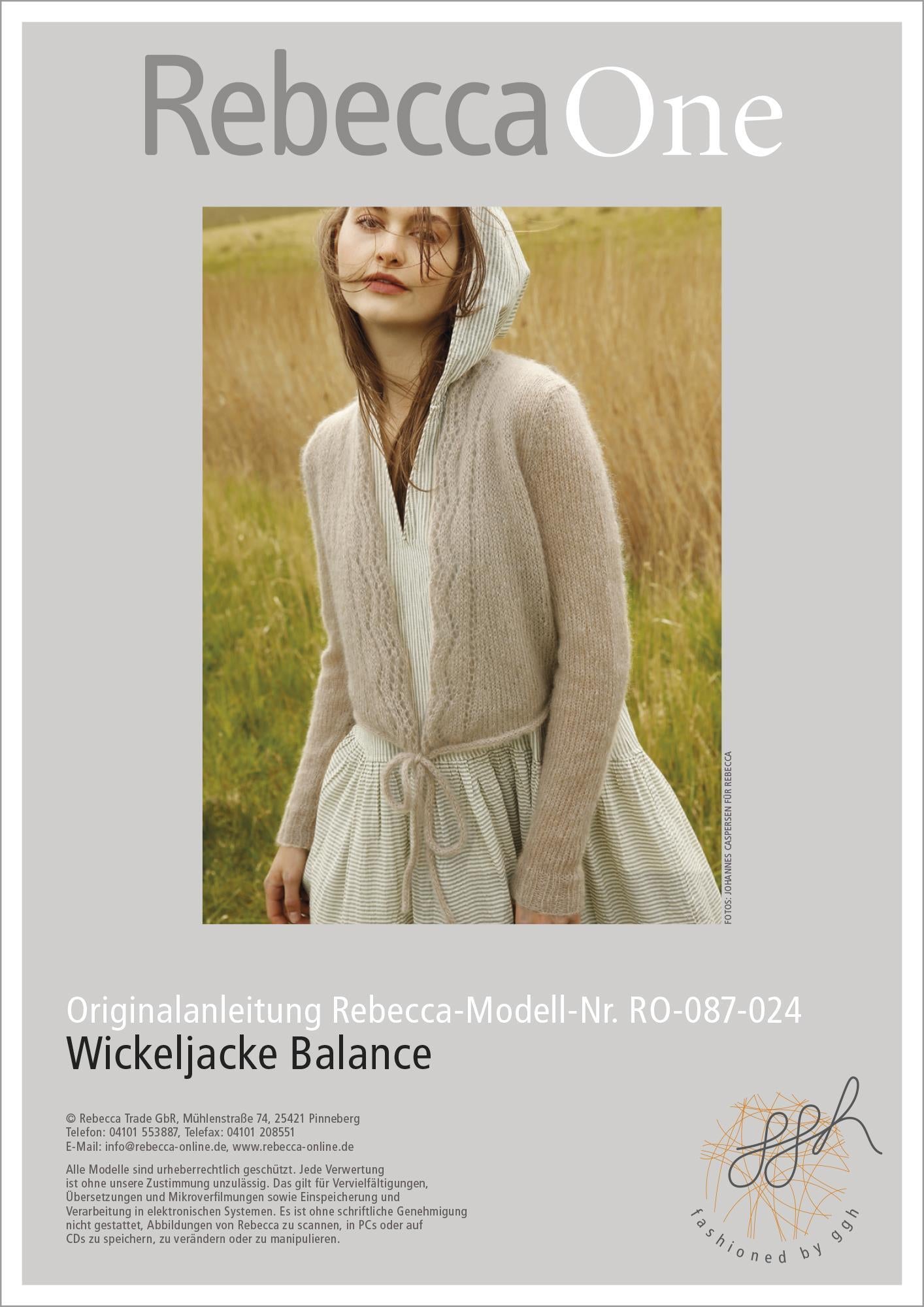 Anleitung - Wickeljacke Balance - Rebecca - Online.de