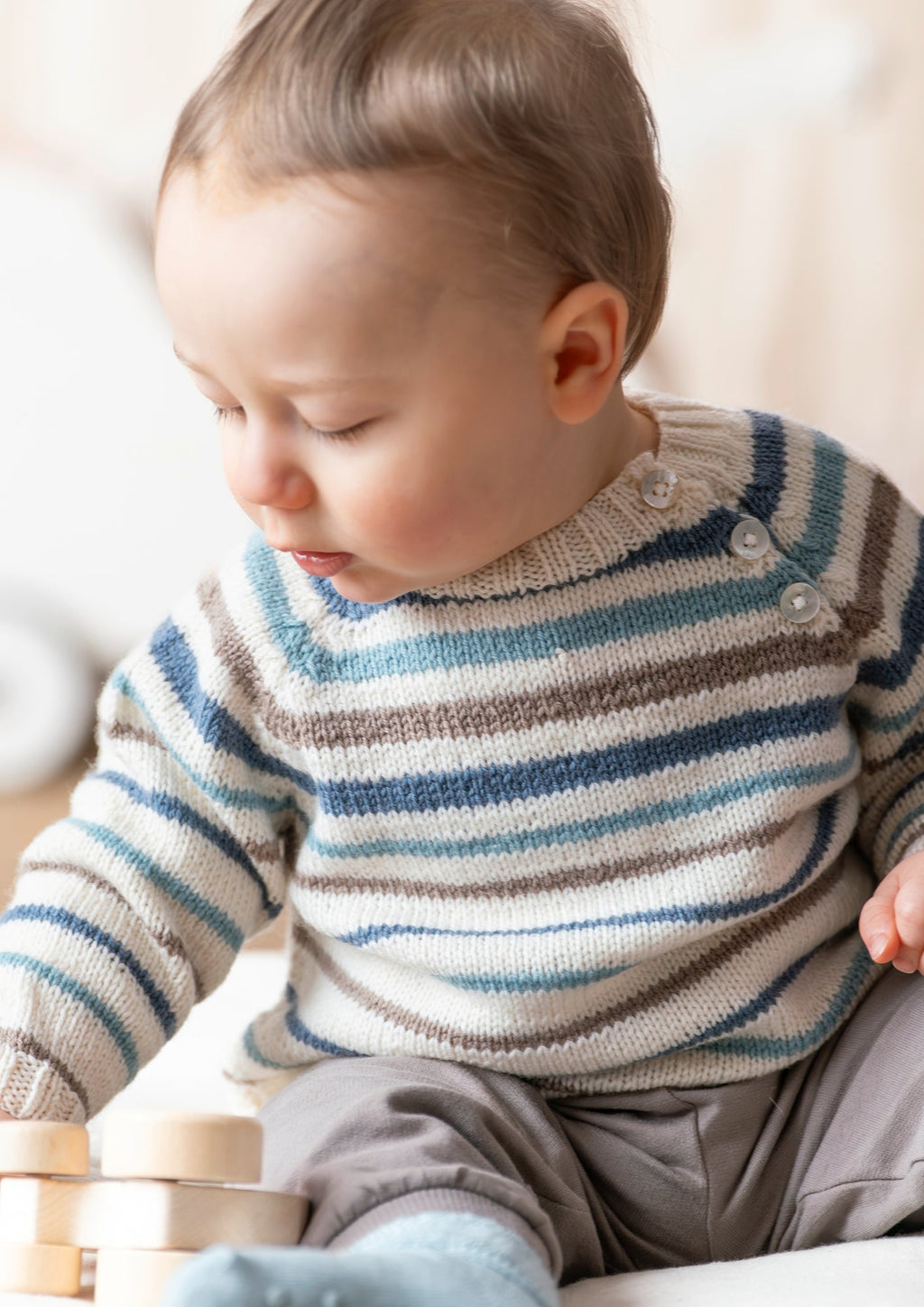 Babypullover Ringelpiez | rebecca-online.de
