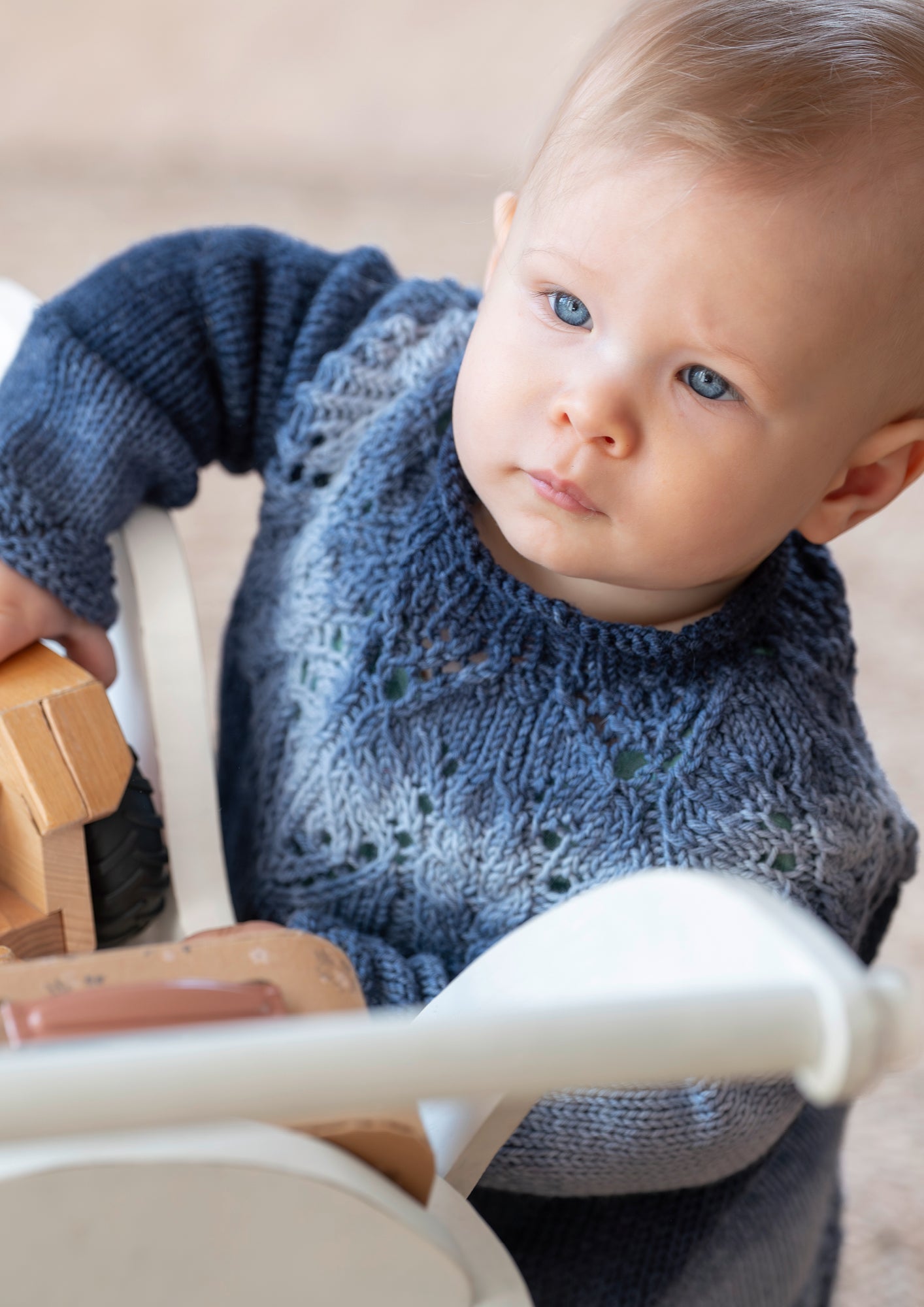 Babypullover Tröpfchen | rebecca-online.de