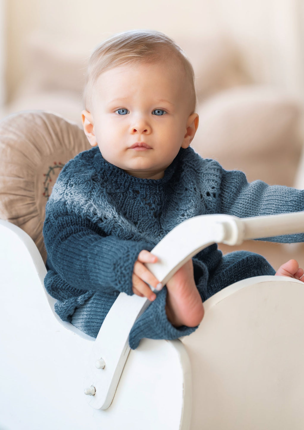Babypullover Tröpfchen | rebecca-online.de