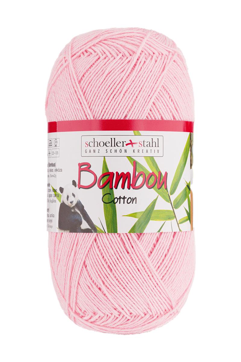 BAMBOU COTTON 100G | Farbe 19 - ROSA | rebecca-online.de