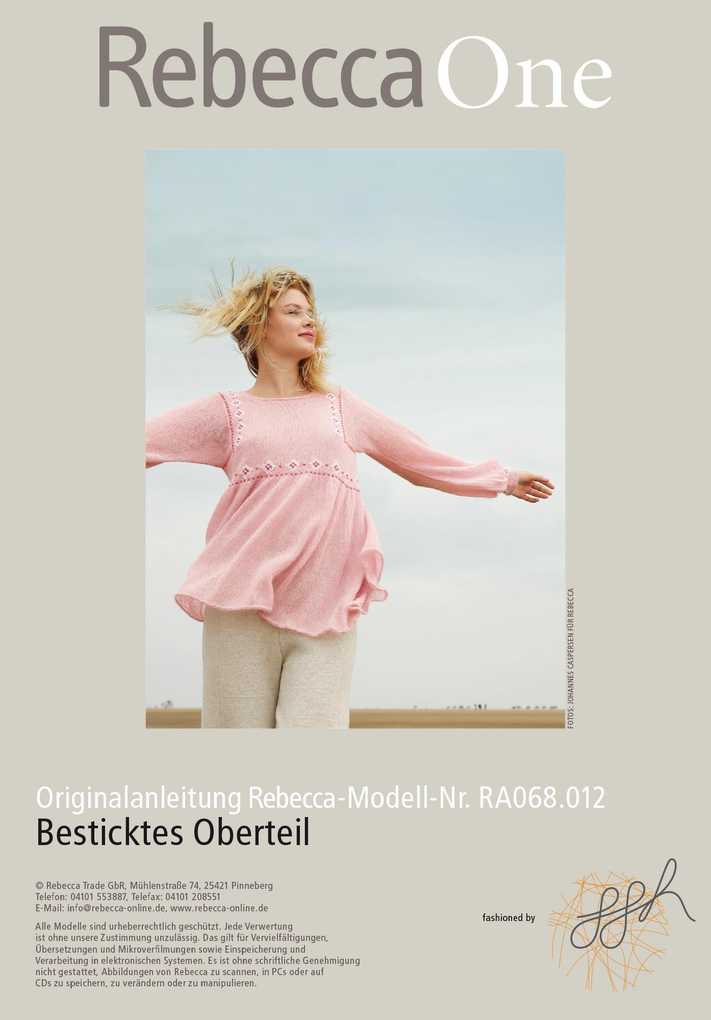 Besticktes Oberteil - Rebecca - Online.de