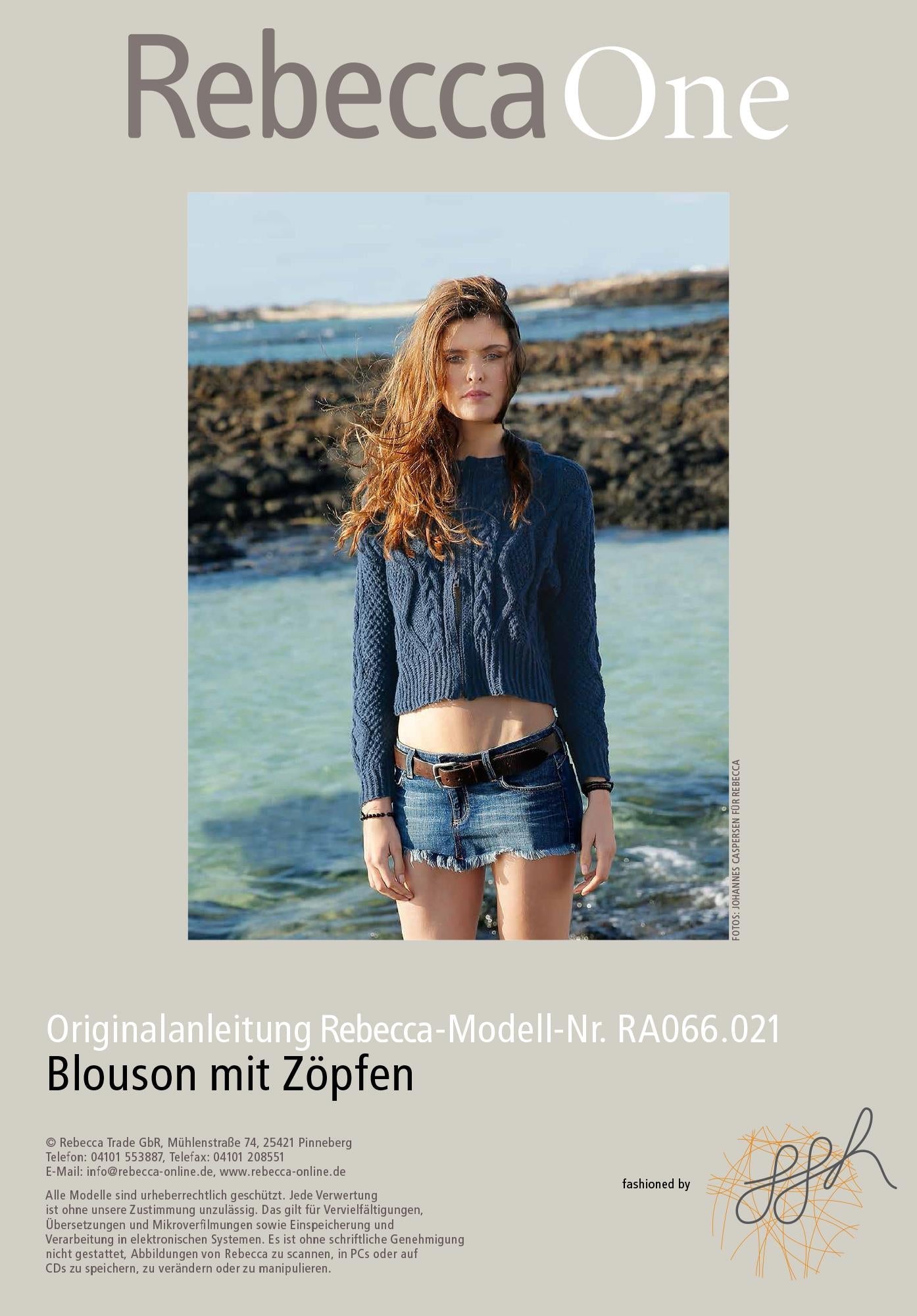 Blouson mit Zöpfen - Rebecca - Online.de