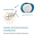 GGH Lacy | Merinowolle mit Seide | 25g - 170m | 022 - Türkis