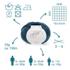 GGH Lacy | Merinowolle mit Seide | 25g - 170m | 025 - Petrol