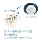 GGH Lacy | Merinowolle mit Seide | 25g - 170m | 025 - Petrol