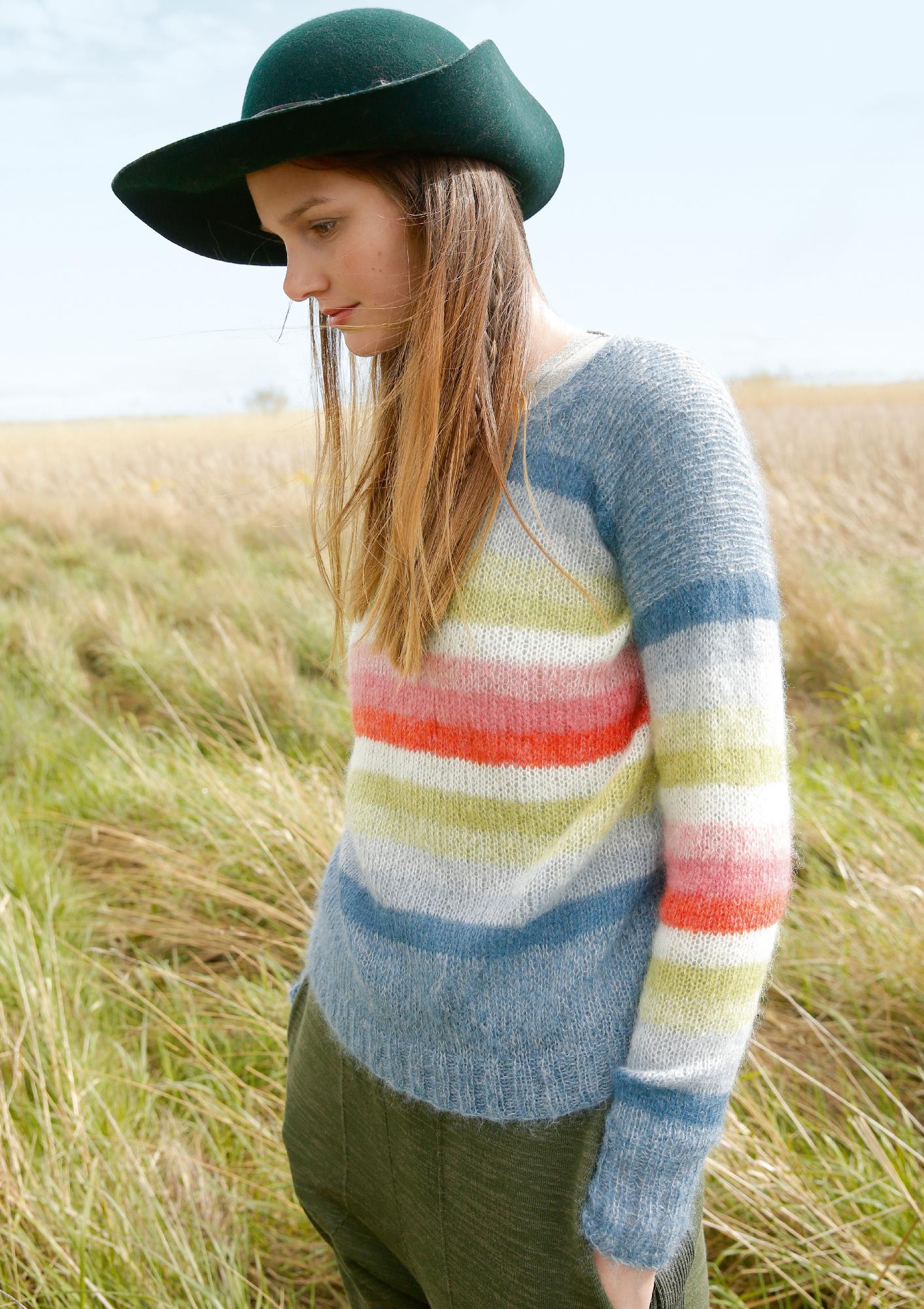 Bunter Streifenpullover | rebecca-online.de