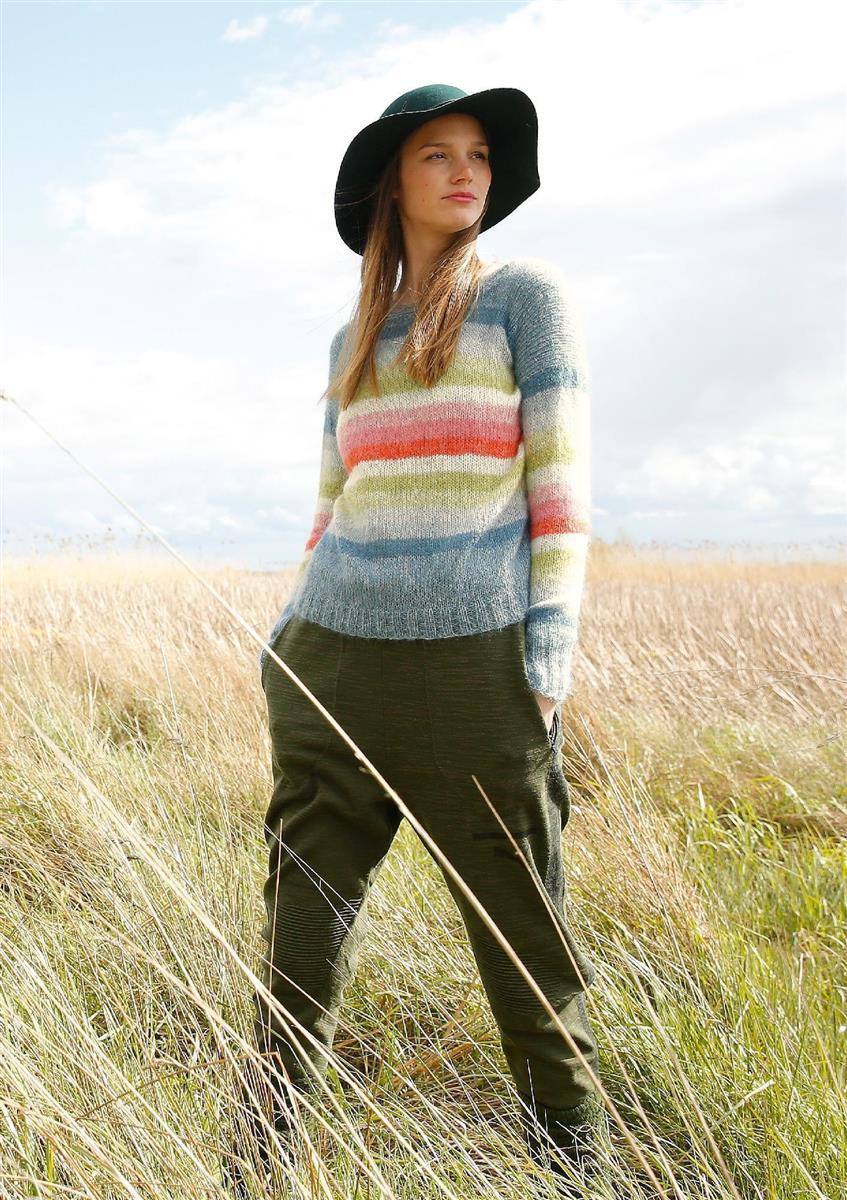 Bunter Streifenpullover | rebecca-online.de