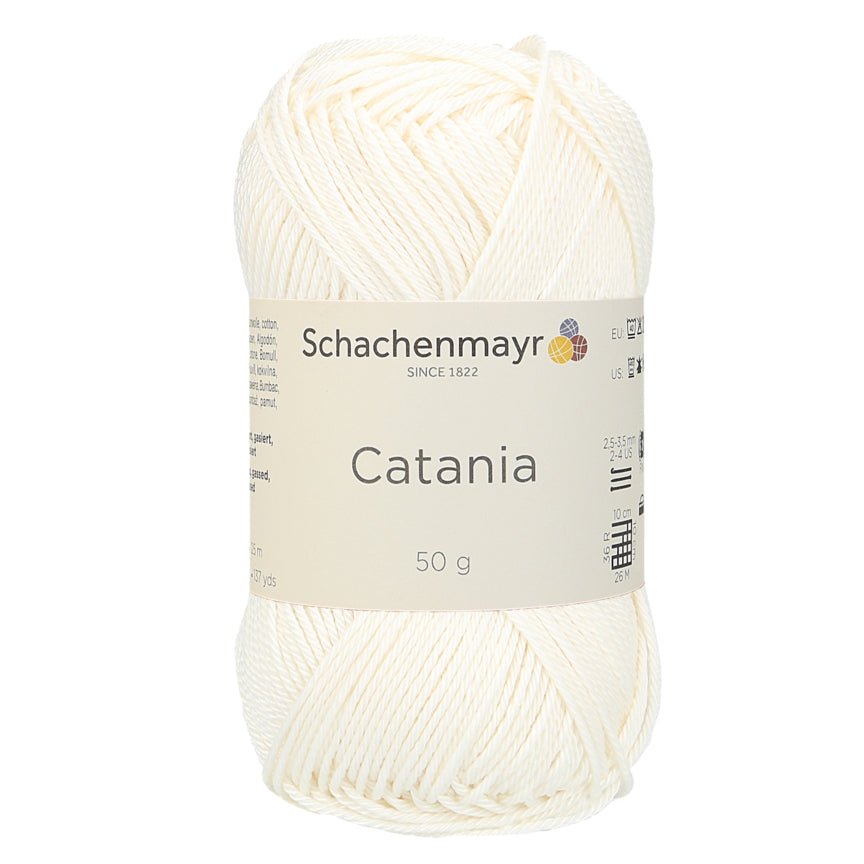 Catania | Baumwolle | 125m/50g | Farbe 105 - Natur | rebecca-online.de