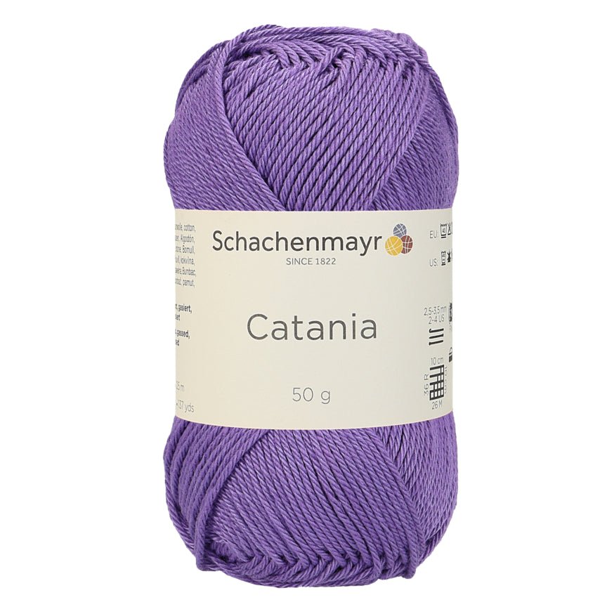 Catania | Baumwolle | 125m/50g | Farbe 113 - Violett | rebecca-online.de
