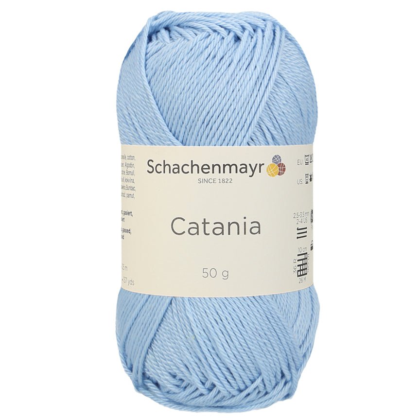 Catania | Baumwolle | 125m/50g | Farbe 173 - Hellblau | rebecca-online.de