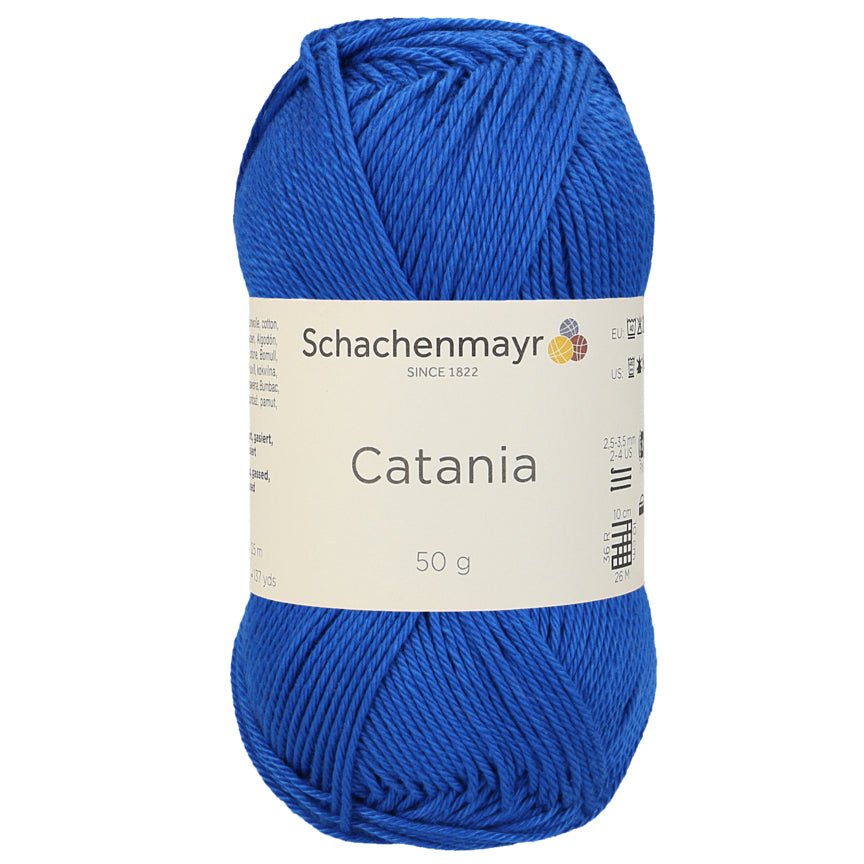 Catania | Baumwolle | 125m/50g | Farbe 201 - Royal | rebecca-online.de