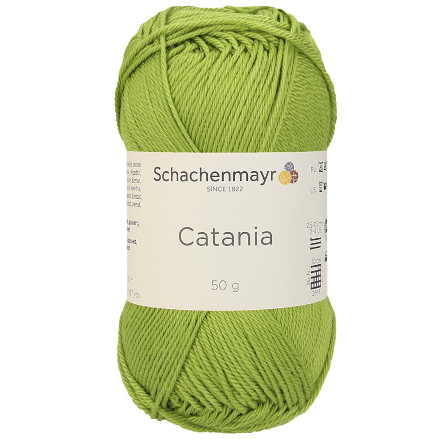 Catania | Baumwolle | 125m/50g | Farbe 205 - Apfel | rebecca-online.de