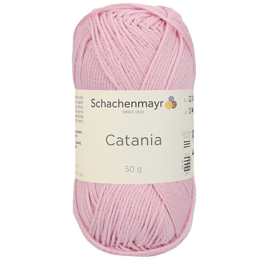 Catania | Baumwolle | 125m/50g | Farbe 246 - Rosa | rebecca-online.de