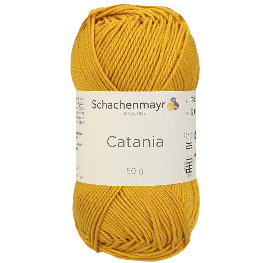 Catania | Baumwolle | 125m/50g | Farbe 249 - Gold | rebecca-online.de