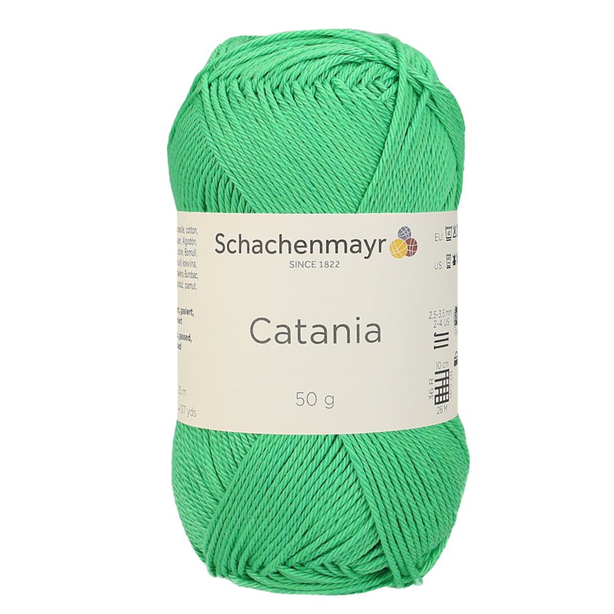 Catania | Baumwolle | 125m/50g | Farbe 389 - Maigrün | rebecca-online.de